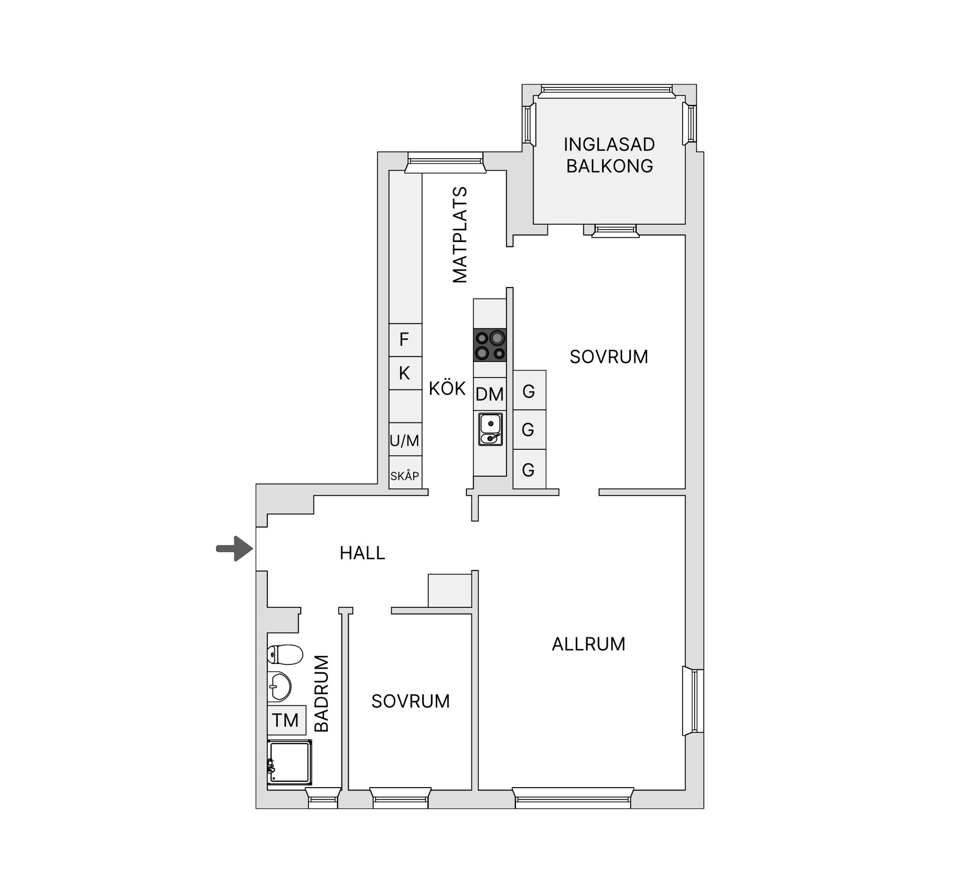 Bostadsrätt, Smultronvägen 6, Rörstorp, Värnamo