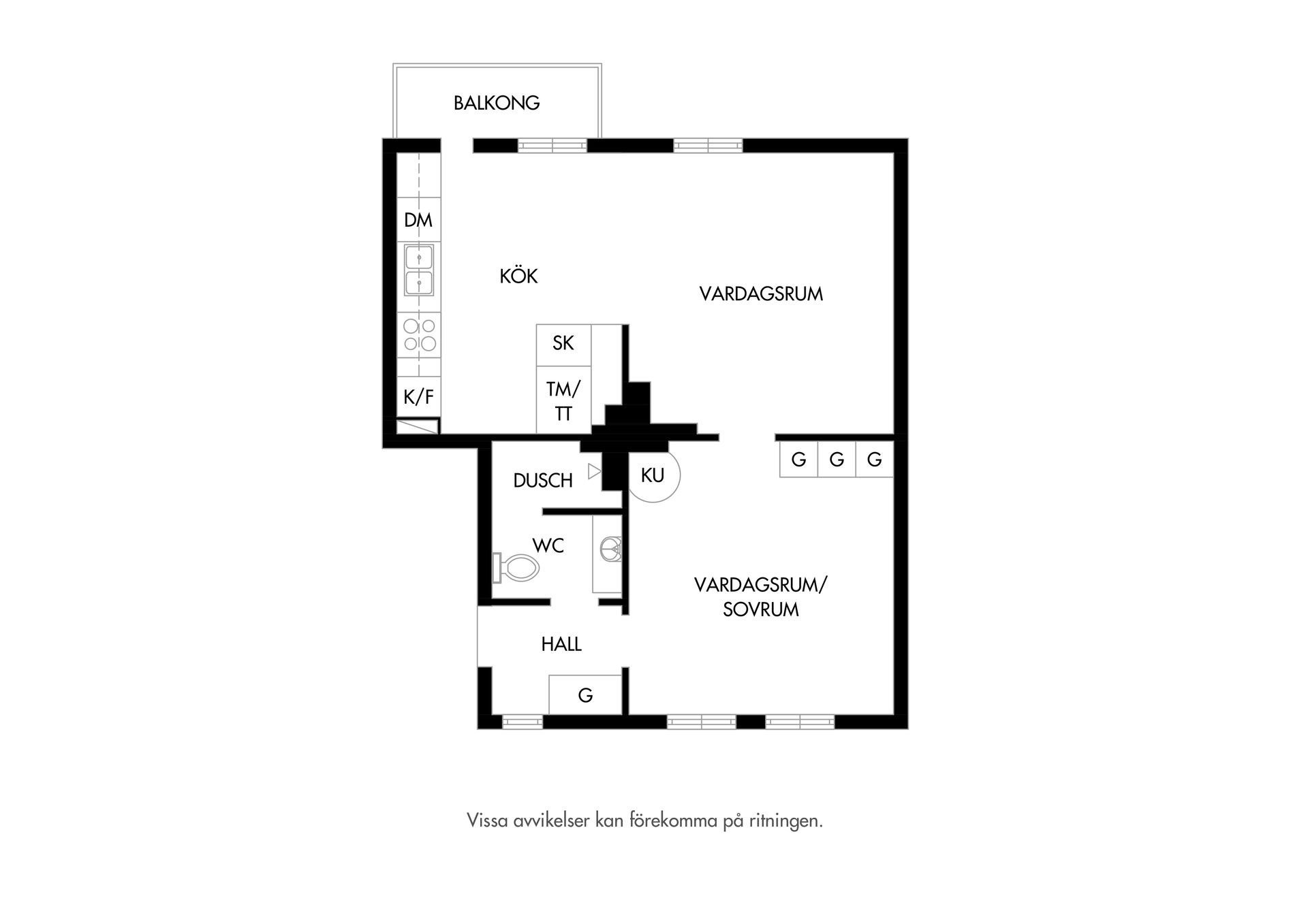 Bostadsrätt, Hovsgatan 15A, Centrum, Växjö