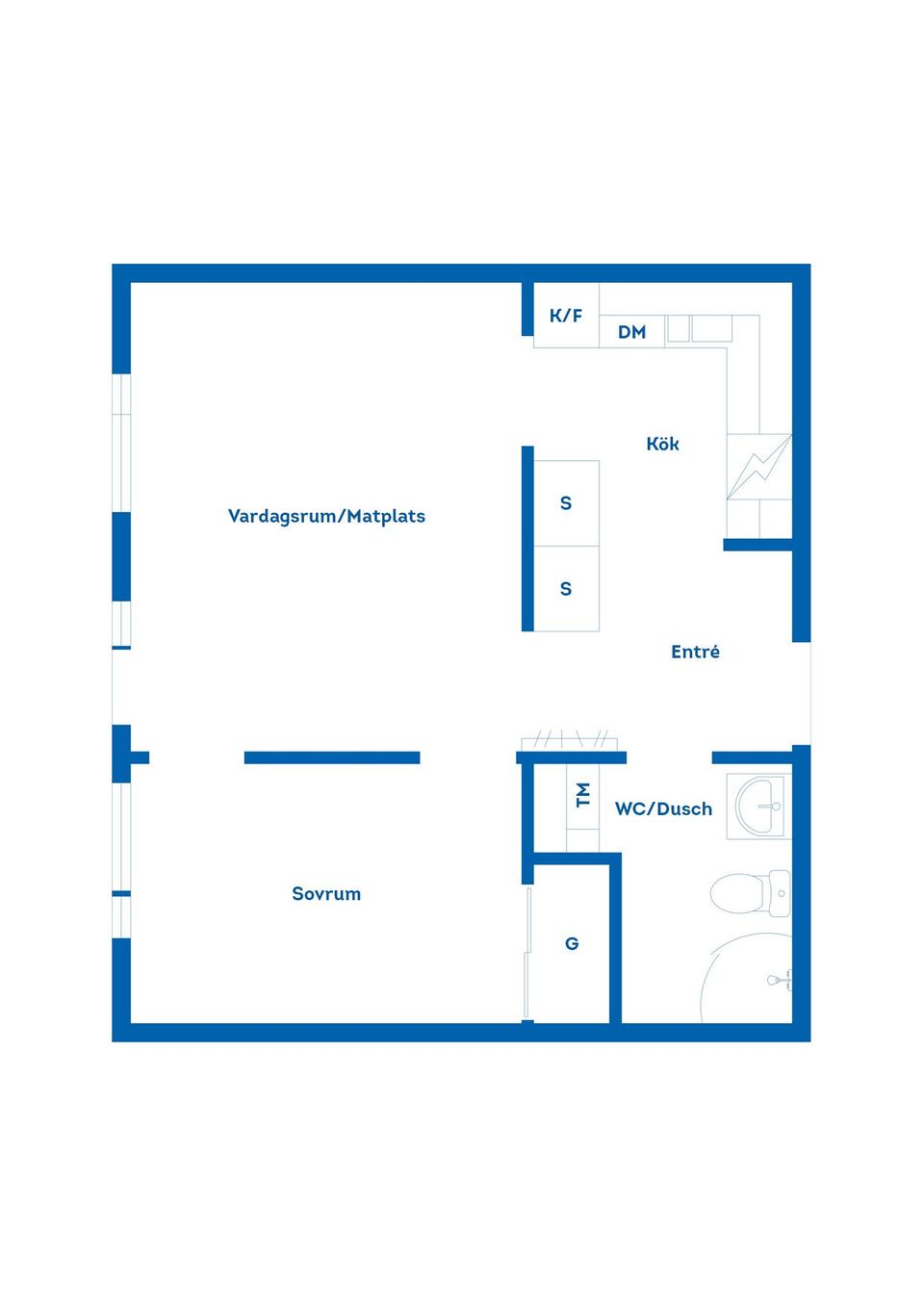 Bostadsrätt, Krouthéns gata 2, Vasastaden, Linköping