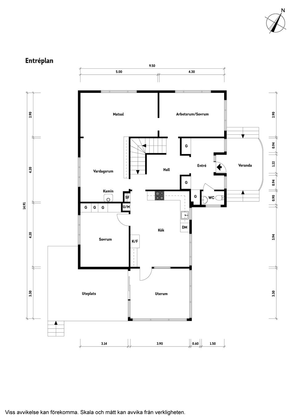 Villa, Hagalundsvägen 2, Landvetter, Härryda
