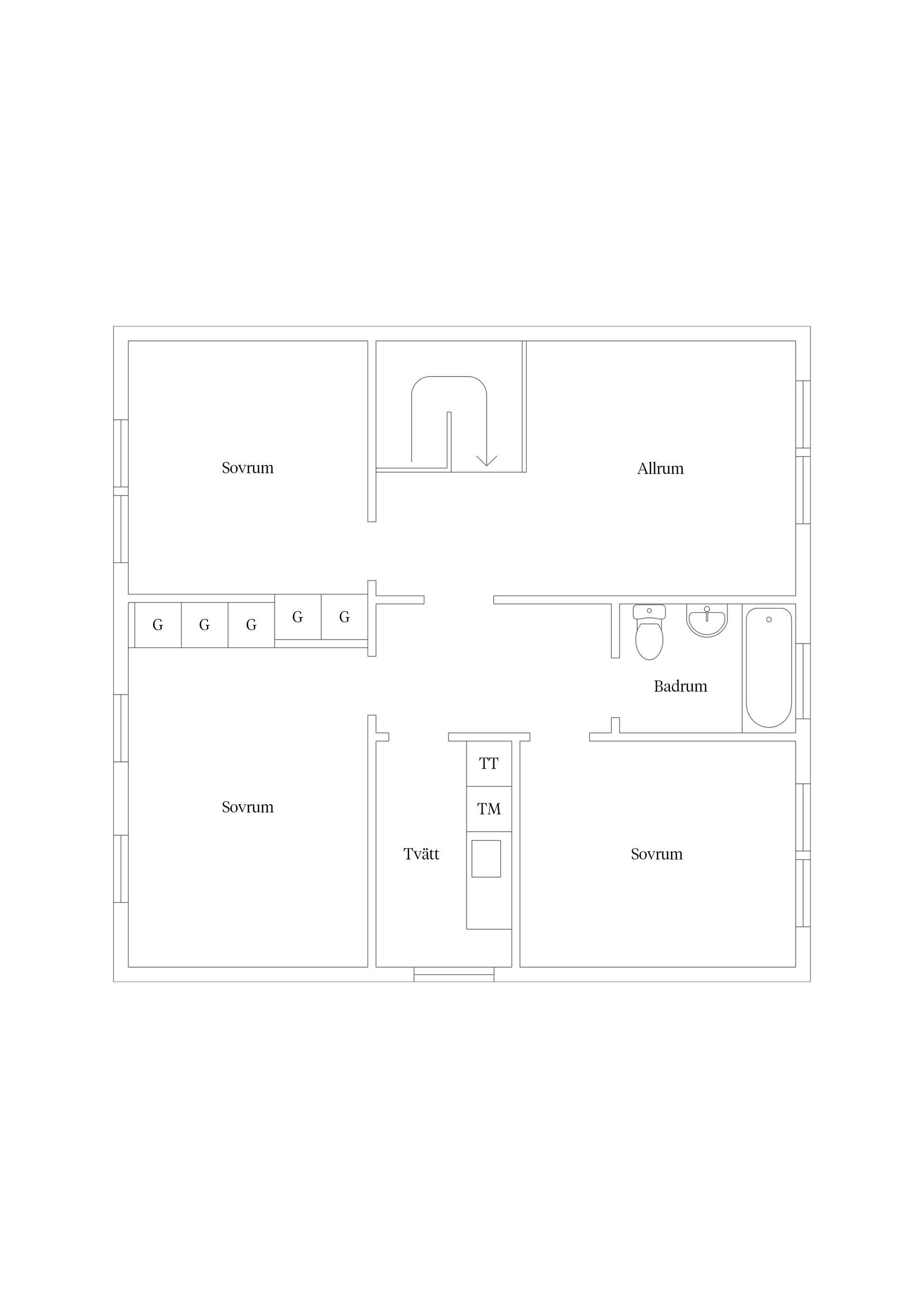 Villa, Radhus, Kryddgårdsvägen 28, Slagsta, Botkyrka