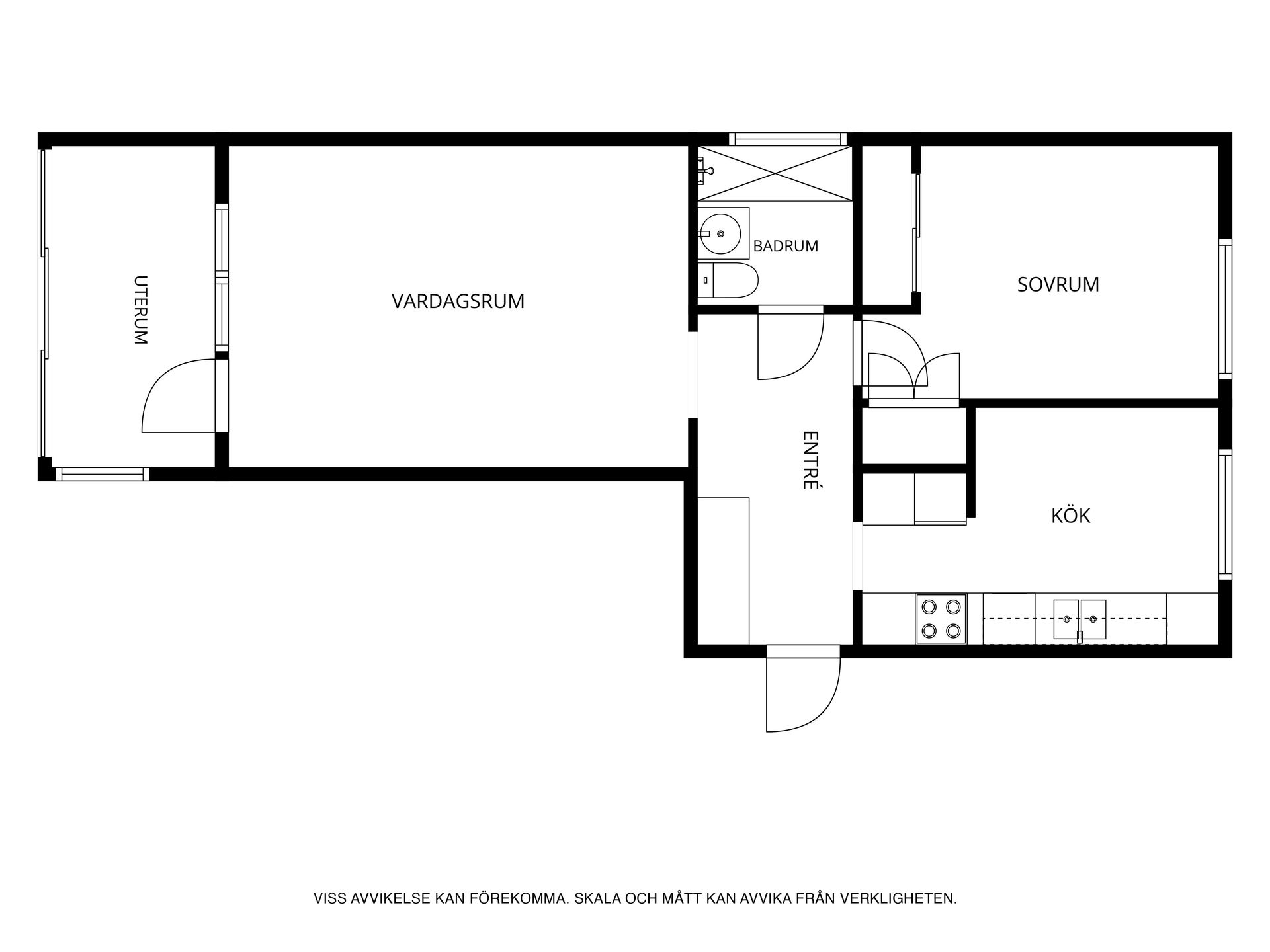 Bostadsrätt, Rådmansgatan 2D, Granlunda, Trelleborg