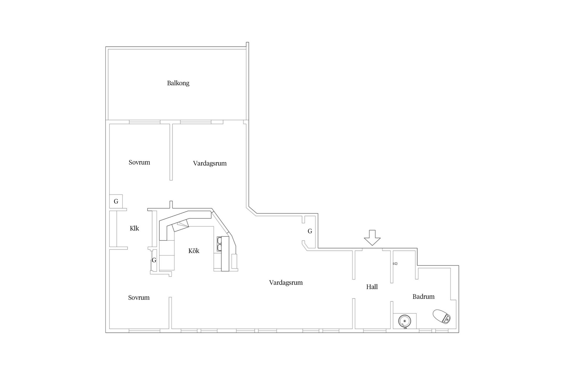 Villa, Kungsgatan 6, Höör - Centralt, Höör