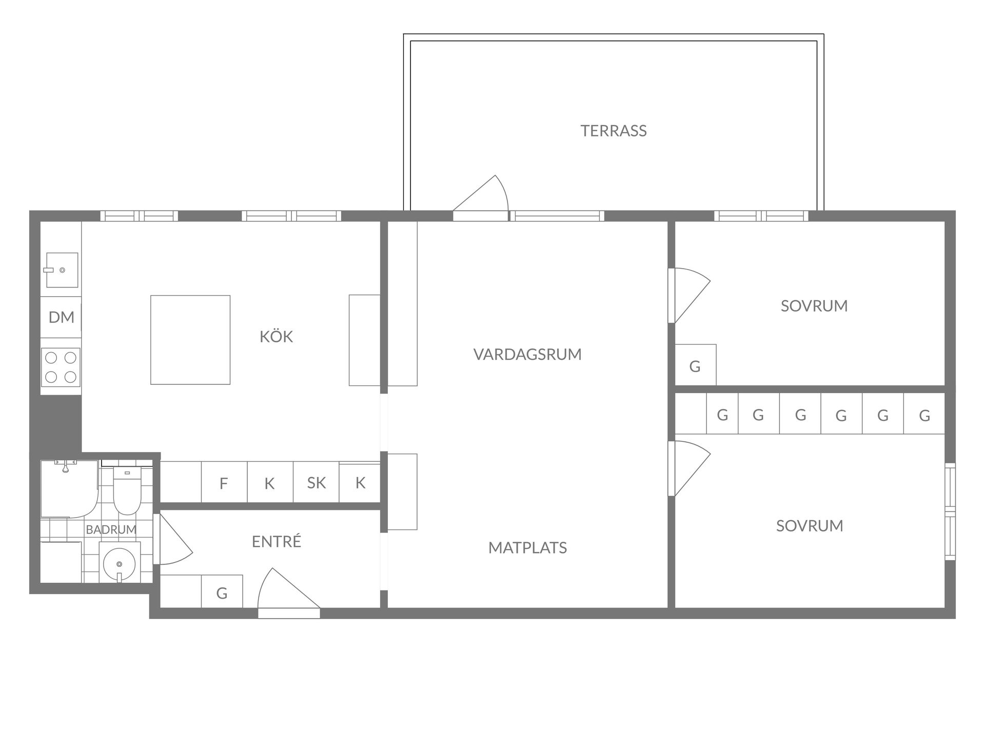 Bostadsrätt, Sofiagatan 8A, Strömmensberg, Göteborg