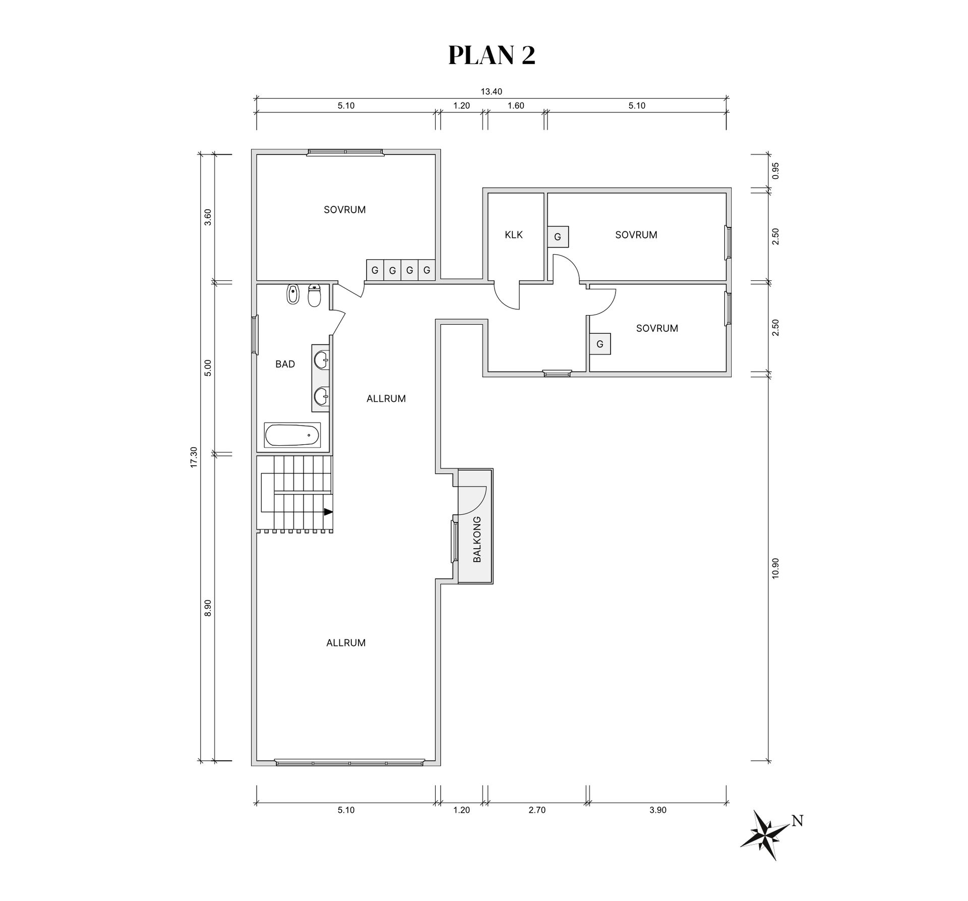 Villa, Kungsleden 31B, Örkelljunga