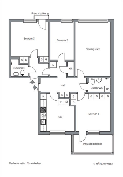 Bostadsrätt, Västra Ringvägen 104, Kullen, Härnösand