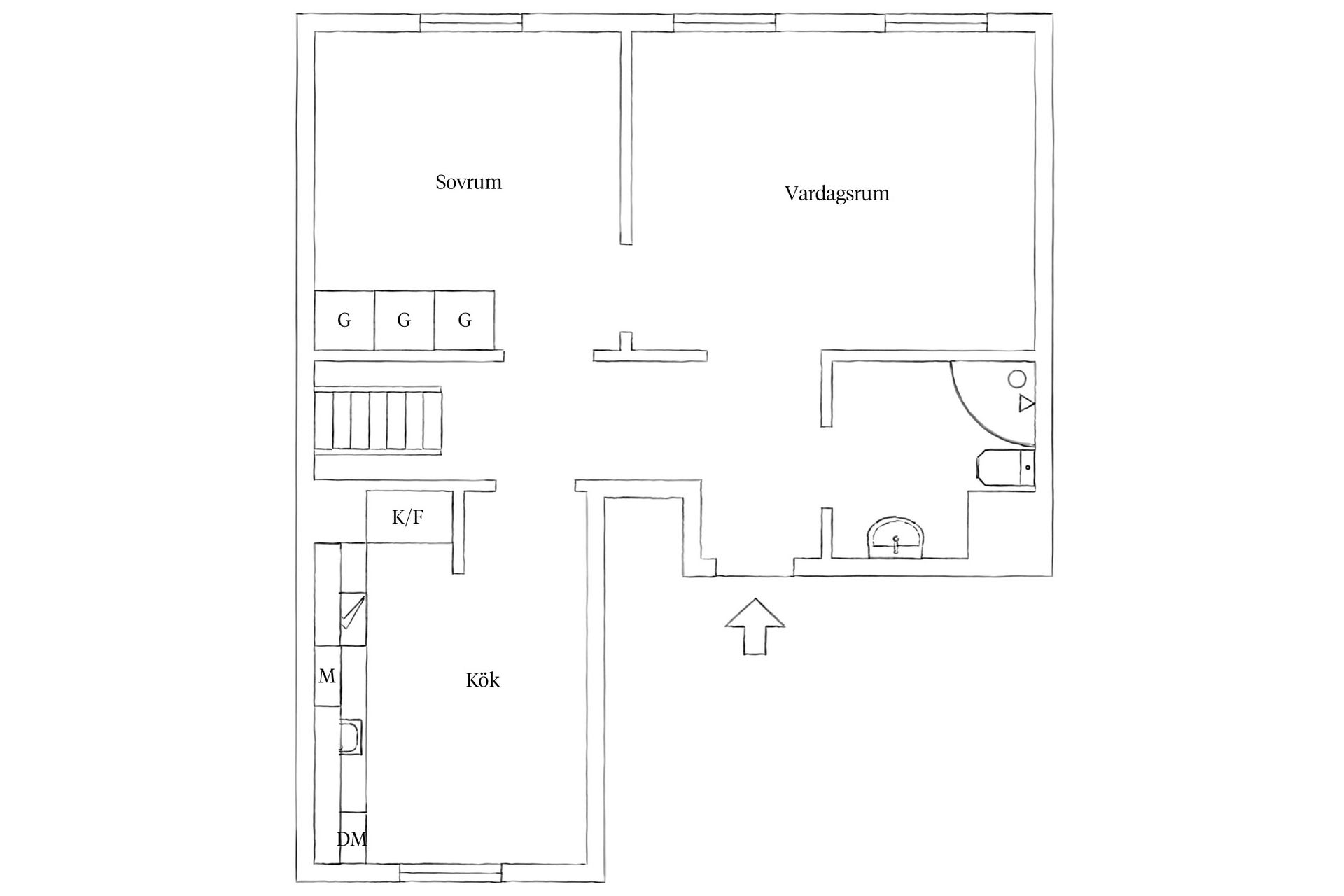 Bostadsrätt, Kommendörsgatan 21A, Majorna, Göteborg
