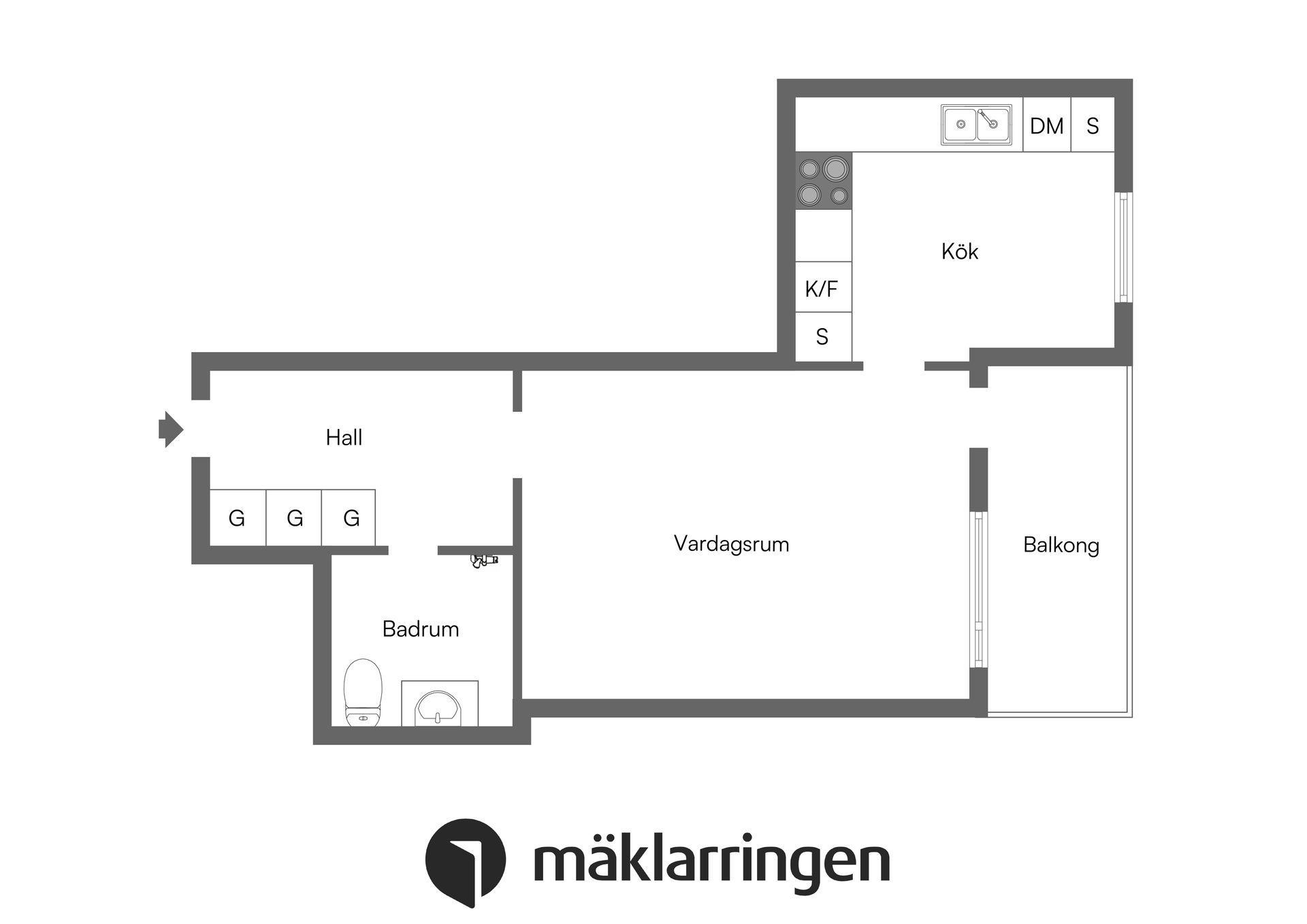 Bostadsrätt, Aprikosgatan 31, Hässelby Strand, Stockholm
