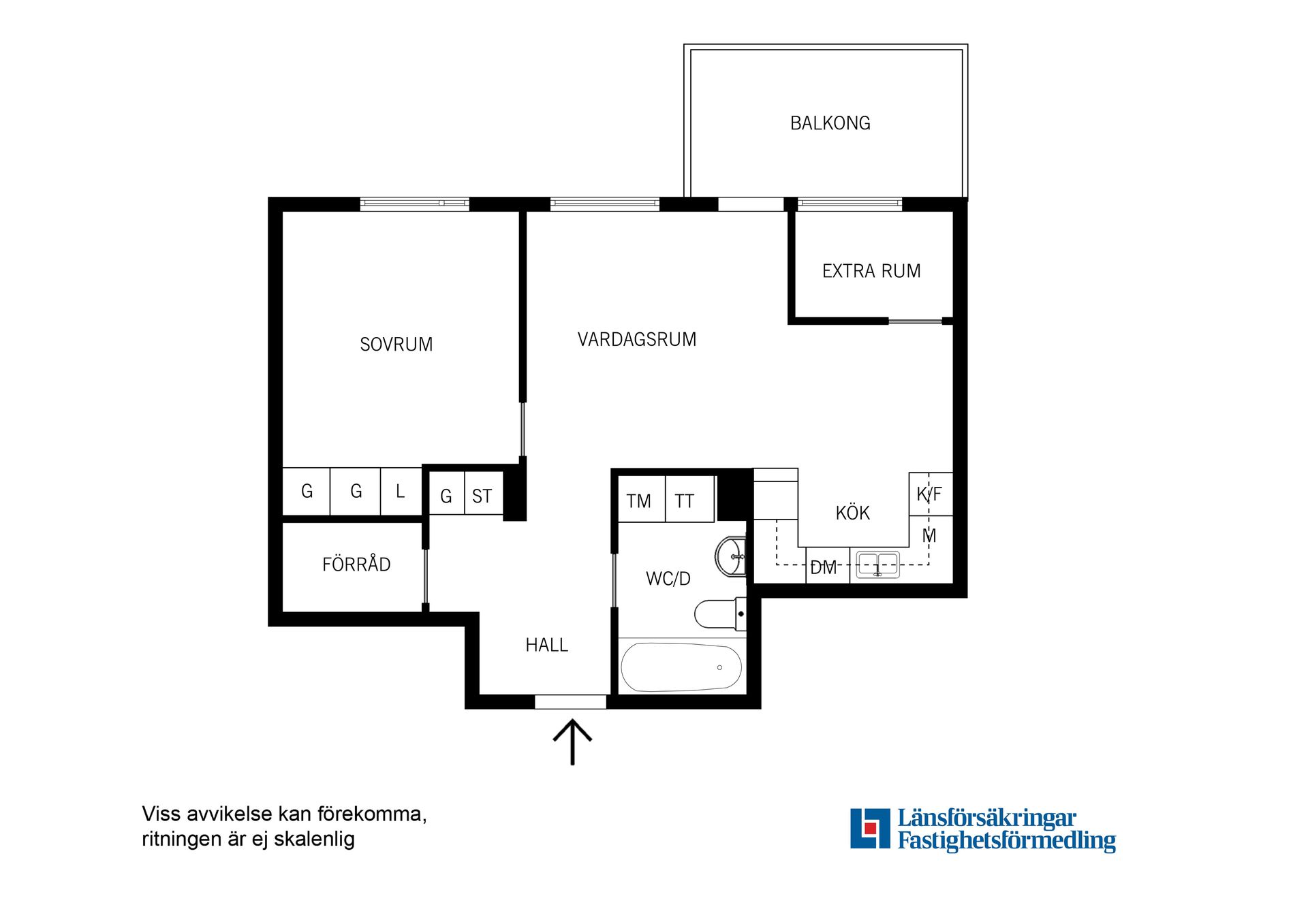 Bostadsrätt, Hjälmvägen 13, Segeltorp, Huddinge