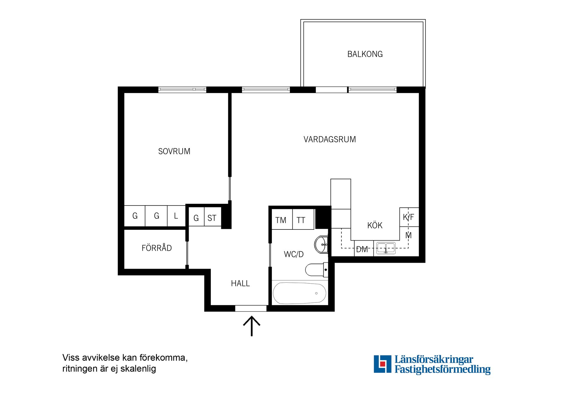 Bostadsrätt, Hjälmvägen 13, Segeltorp, Huddinge