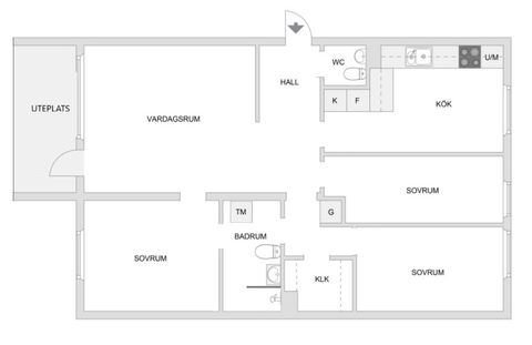 Bostadsrätt, Axvägen 19, Viksjö, Järfälla