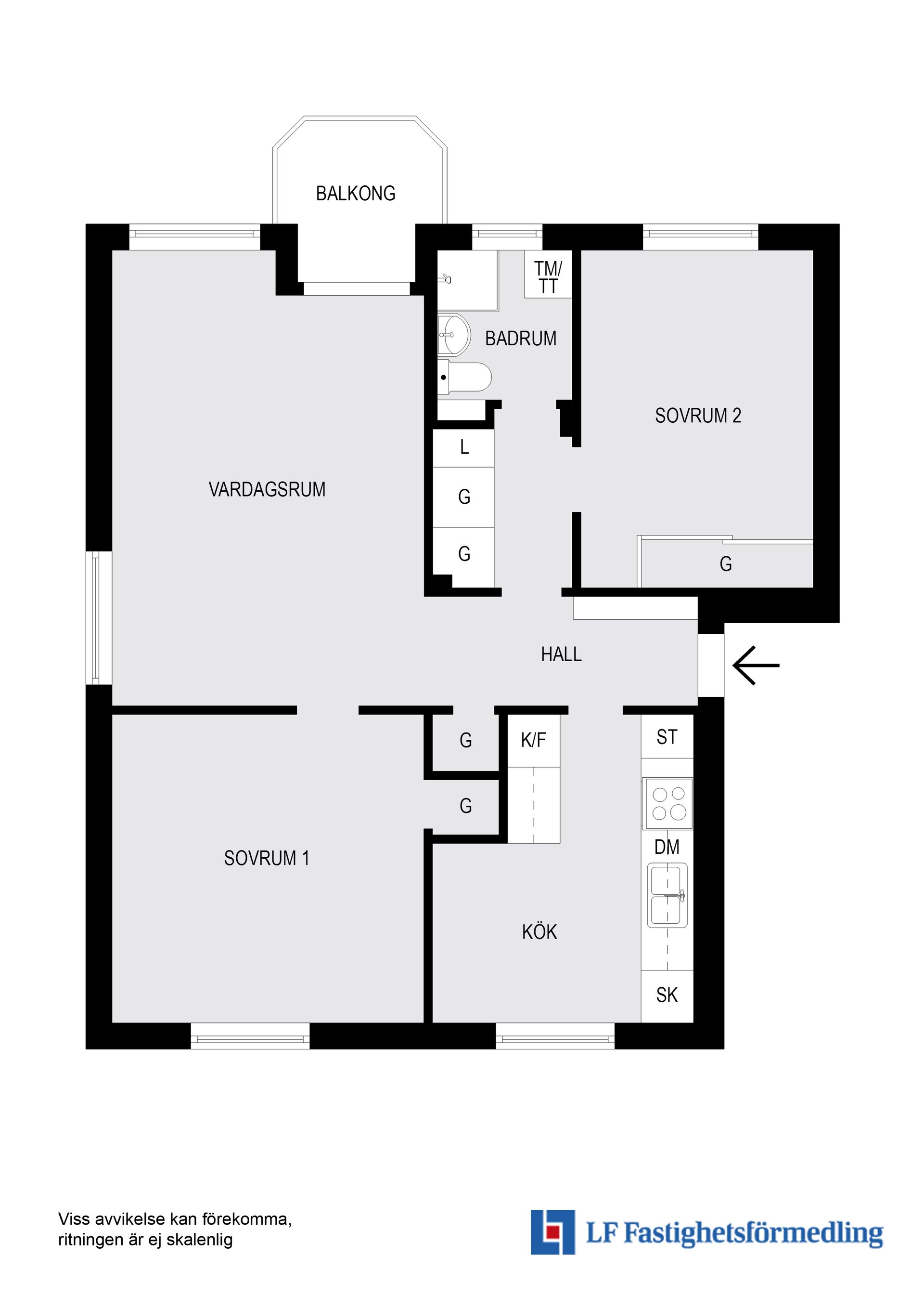 Bostadsrätt, Paternostervägen 32, Hammarbyhöjden, Stockholm