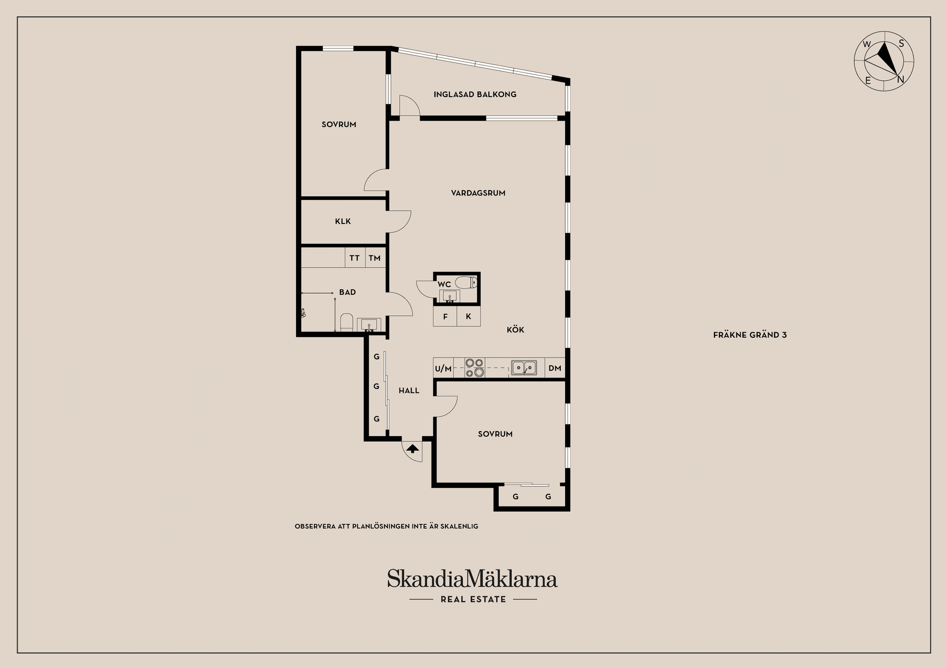 Bostadsrätt, Fräkne gränd 3, Kongahälla, Kungälv