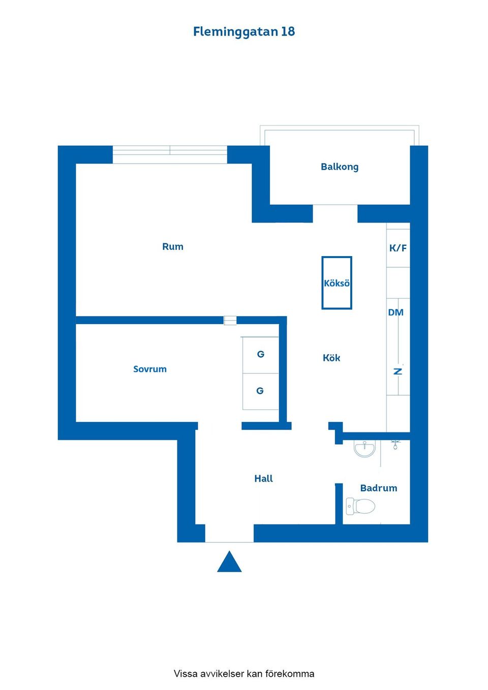 Bostadsrätt, Fleminggatan 18, Centralt, Norrköping