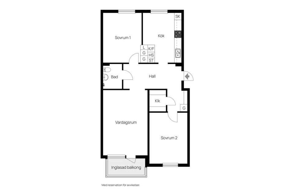 Bostadsrätt, Bryggaregränd 5 C, Kvissleby, Sundsvall
