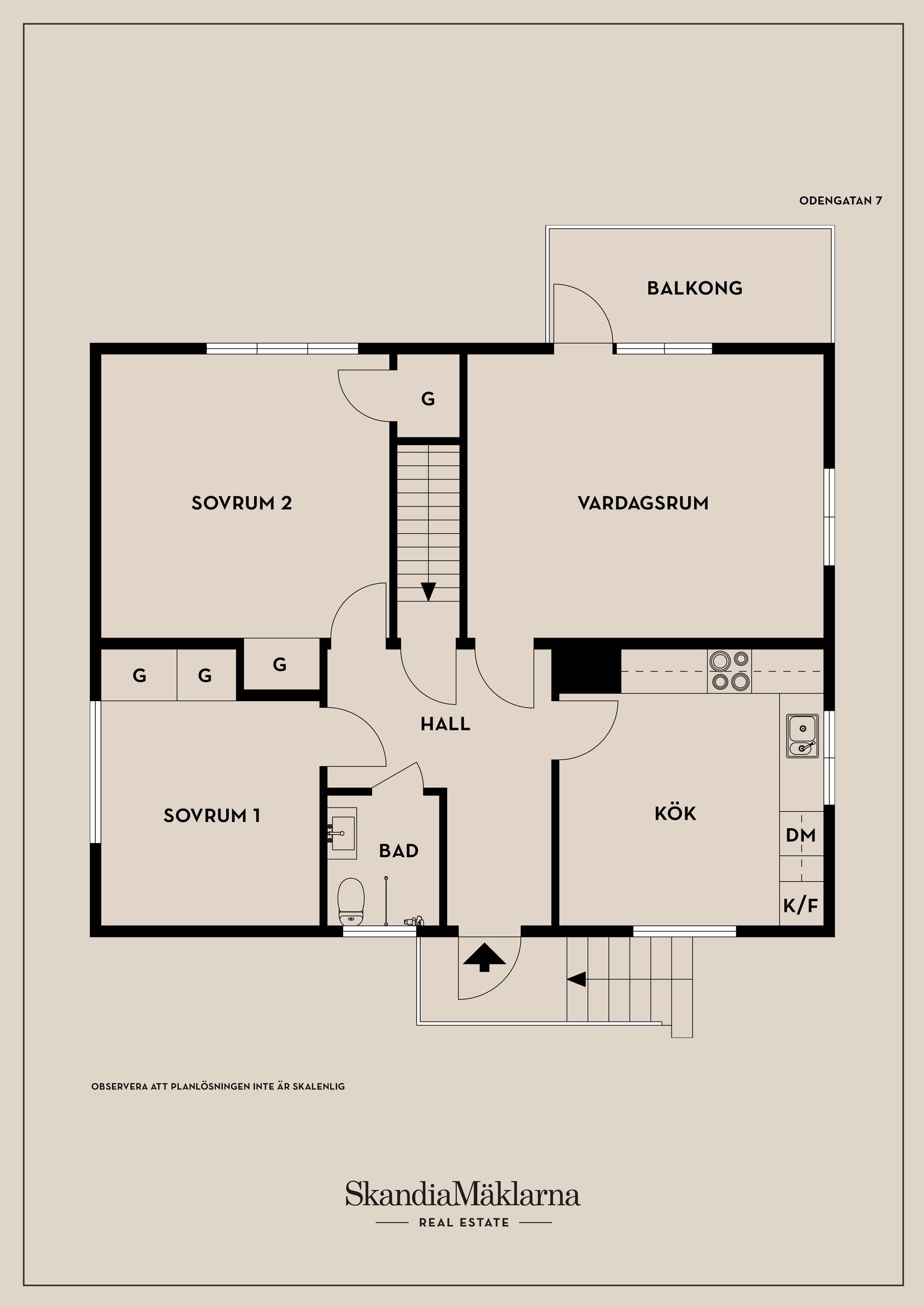 Villa, Odengatan 7, Centrala Norrtälje, Norrtälje
