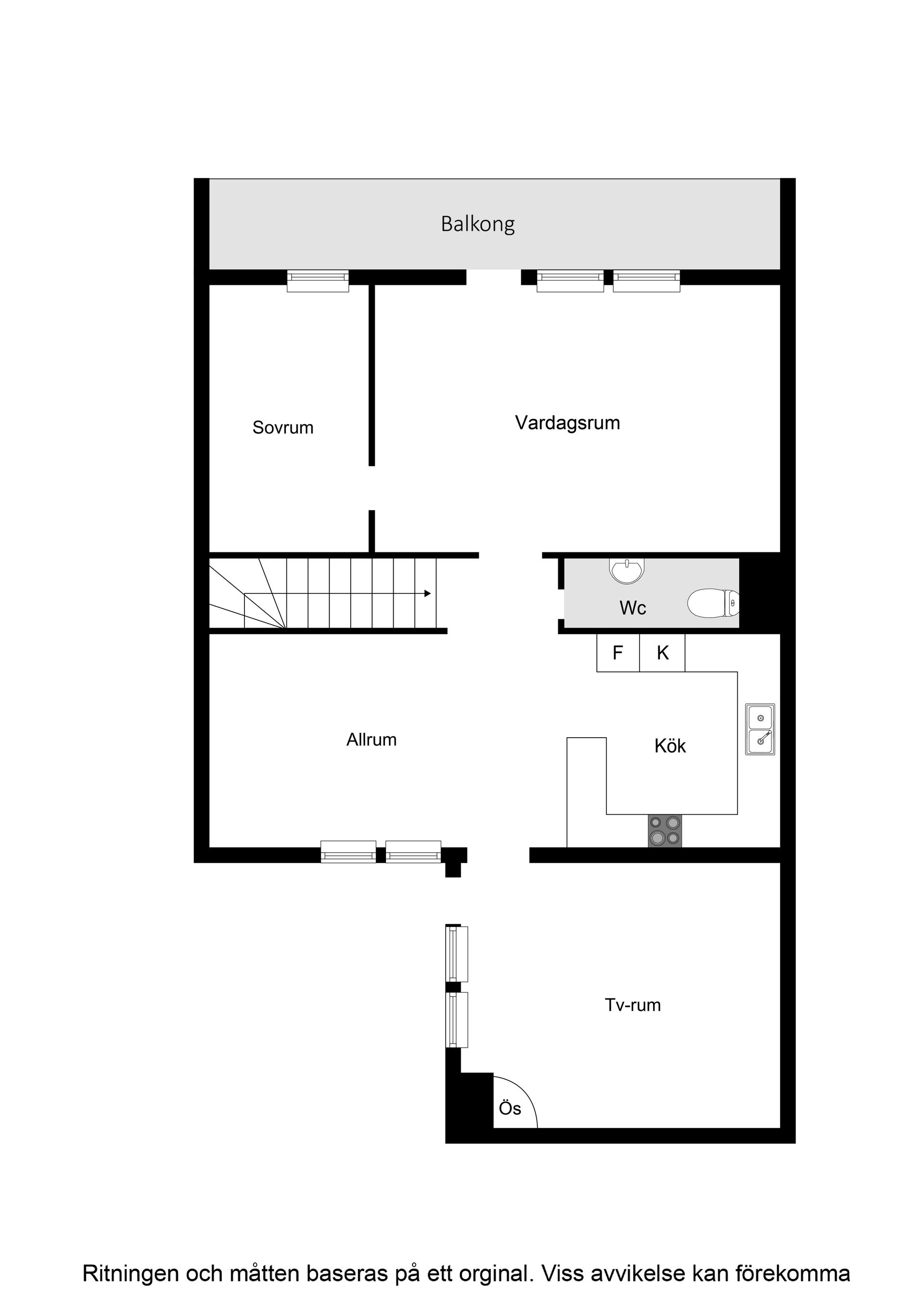 Villa, Radhus, Bergvägen 5, Rickeby, Vallentuna