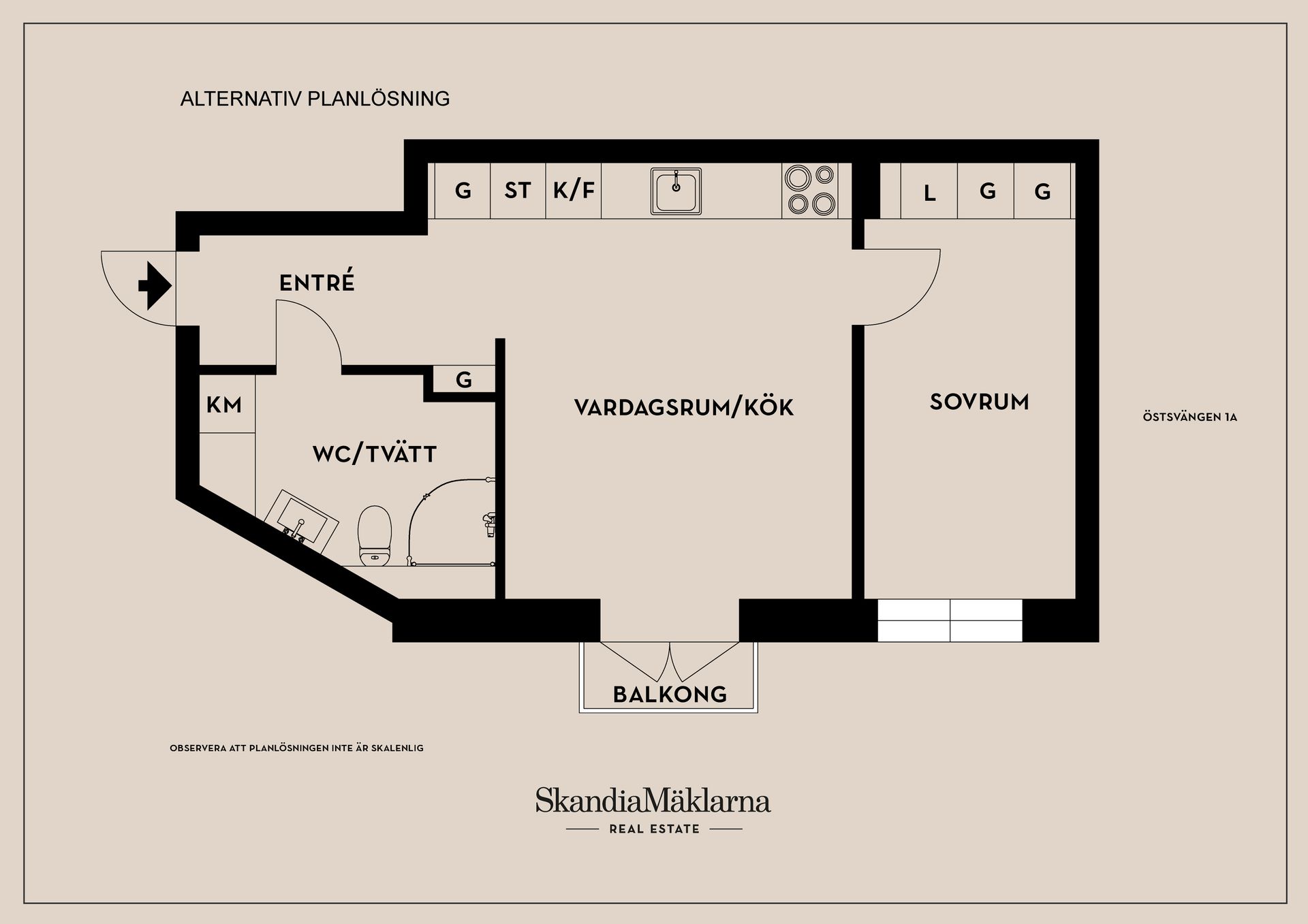 Bostadsrätt, Östsvängen 1A, Gottfridsberg/Valla, Linköping