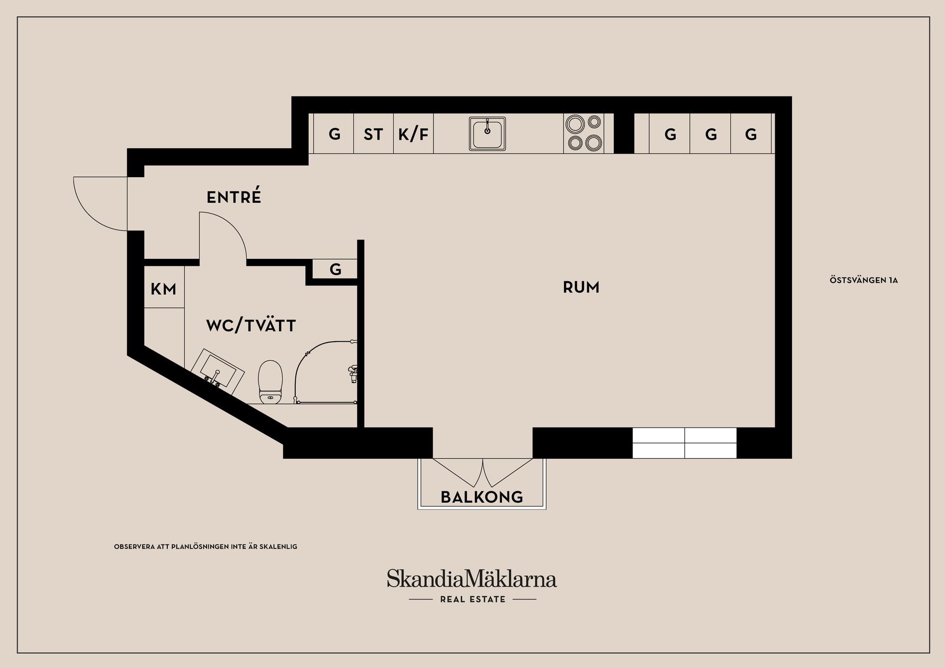 Bostadsrätt, Östsvängen 1A, Gottfridsberg/Valla, Linköping