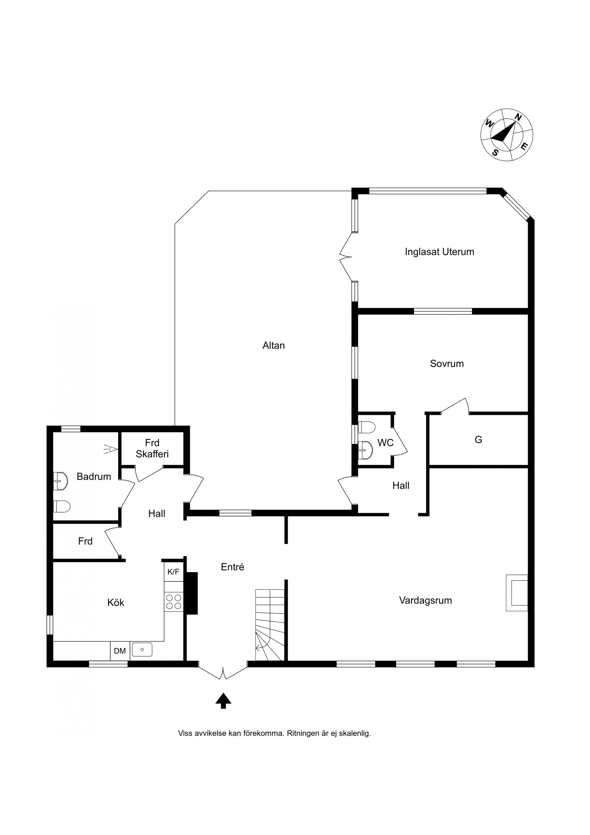 Villa, Sudde Väg 18, Galtabäck, Varberg