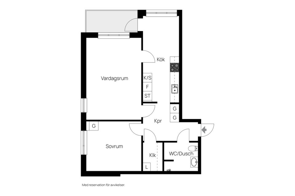 Bostadsrätt, Blockvägen 11, Centrum/NORR, Hudiksvall