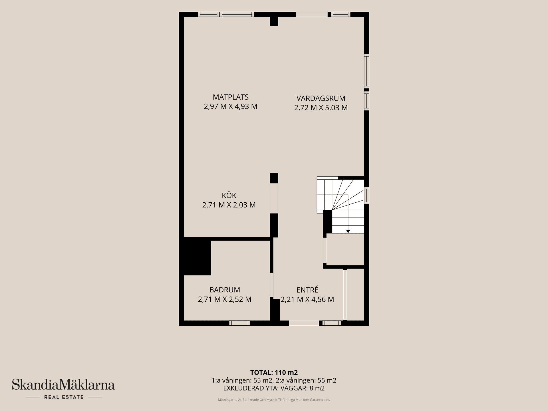 Radhus, Ekervägen 1B, Norra Åsum, Kristianstad