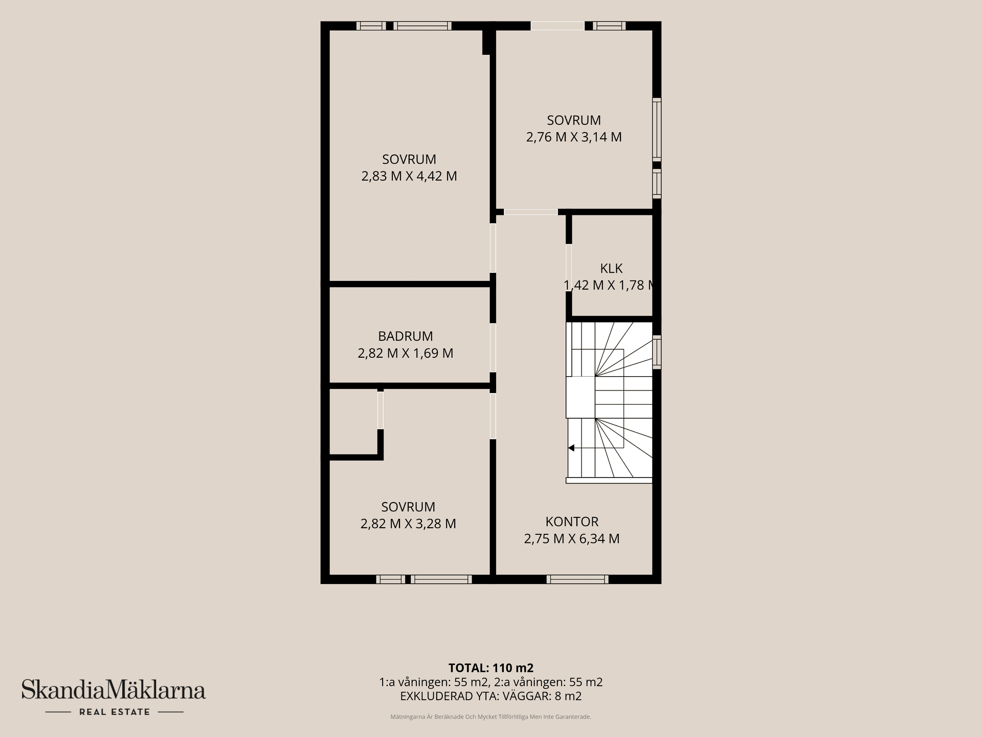 Radhus, Ekervägen 1B, Norra Åsum, Kristianstad