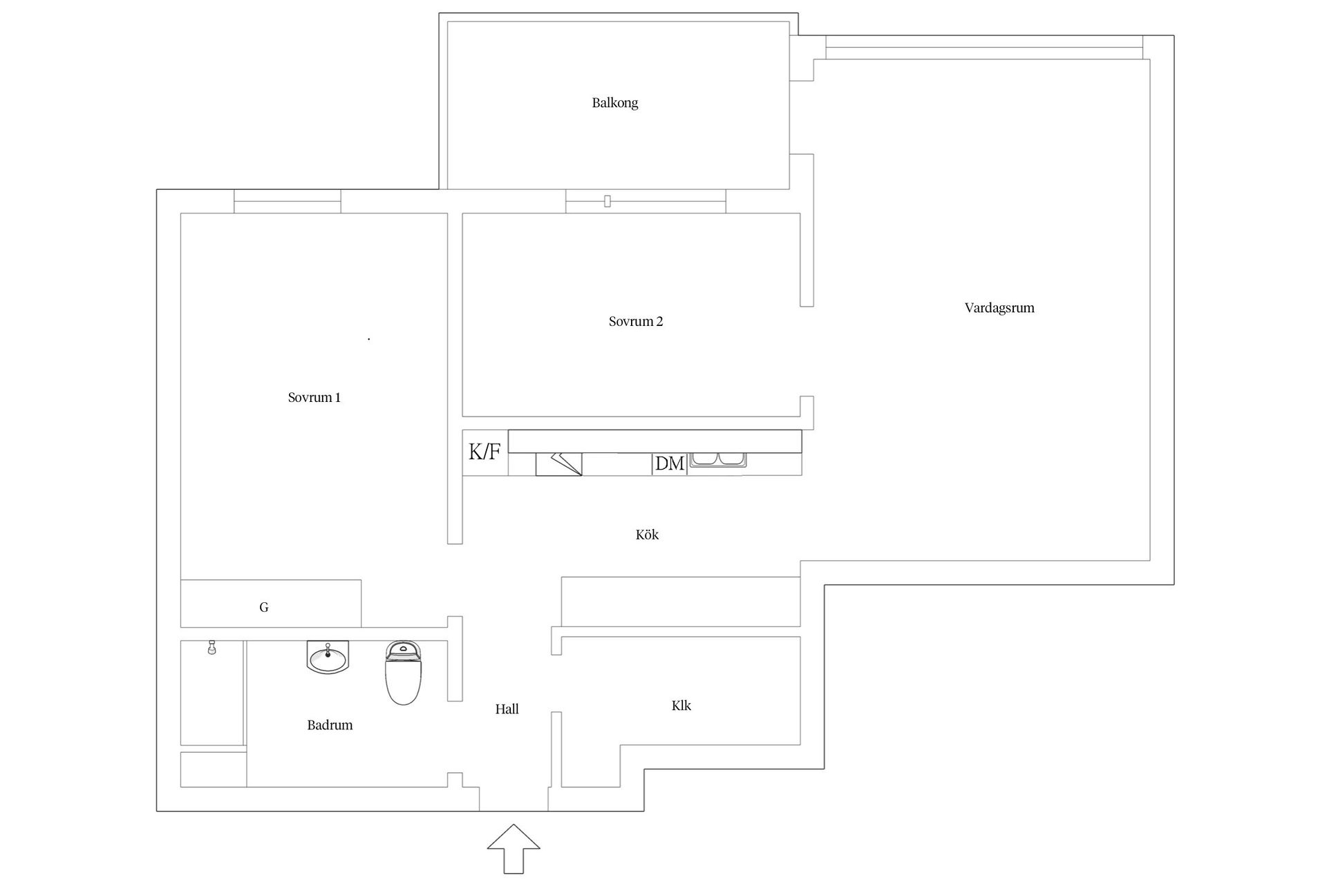 Bostadsrätt, Rålambsvägen 12B, 2 Tr, Kungsholmen - Marieberg, Stockholm