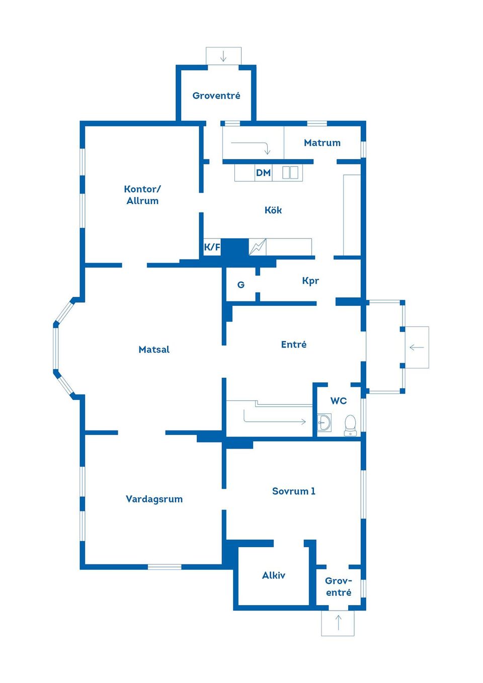 Villa, Höljesvägen 56 - Prästgården, Klarälvdalen norra, Torsby