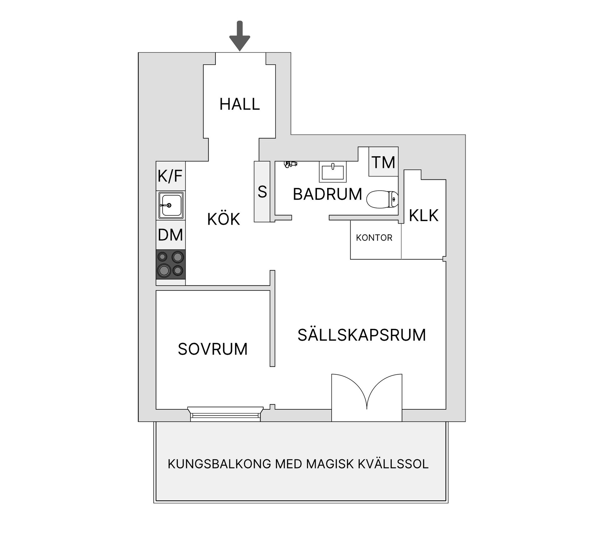 Bostadsrätt, Tegnérgatan 55B, Vasastan/Norrmalm, Stockholm