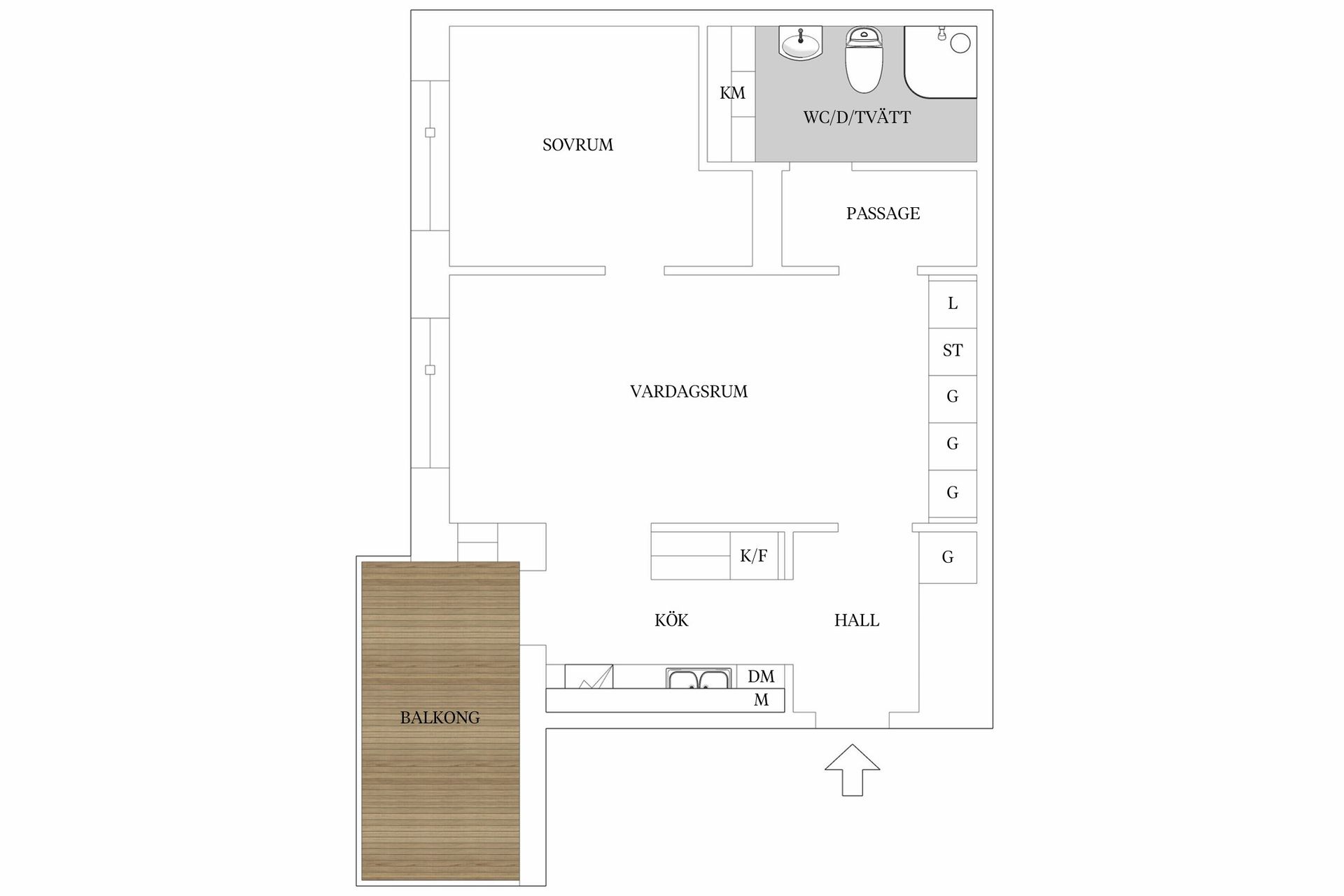 Bostadsrätt, Borstbindaregatan 17, Centrala Hisingen, Göteborg