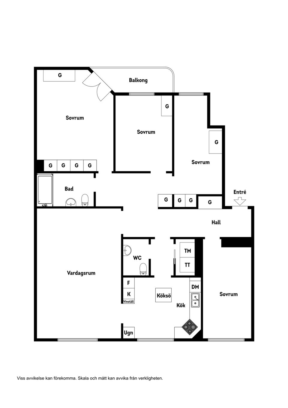 Bostadsrätt, Karlbergsvägen 35, Vasastan - Odenplan, Stockholm