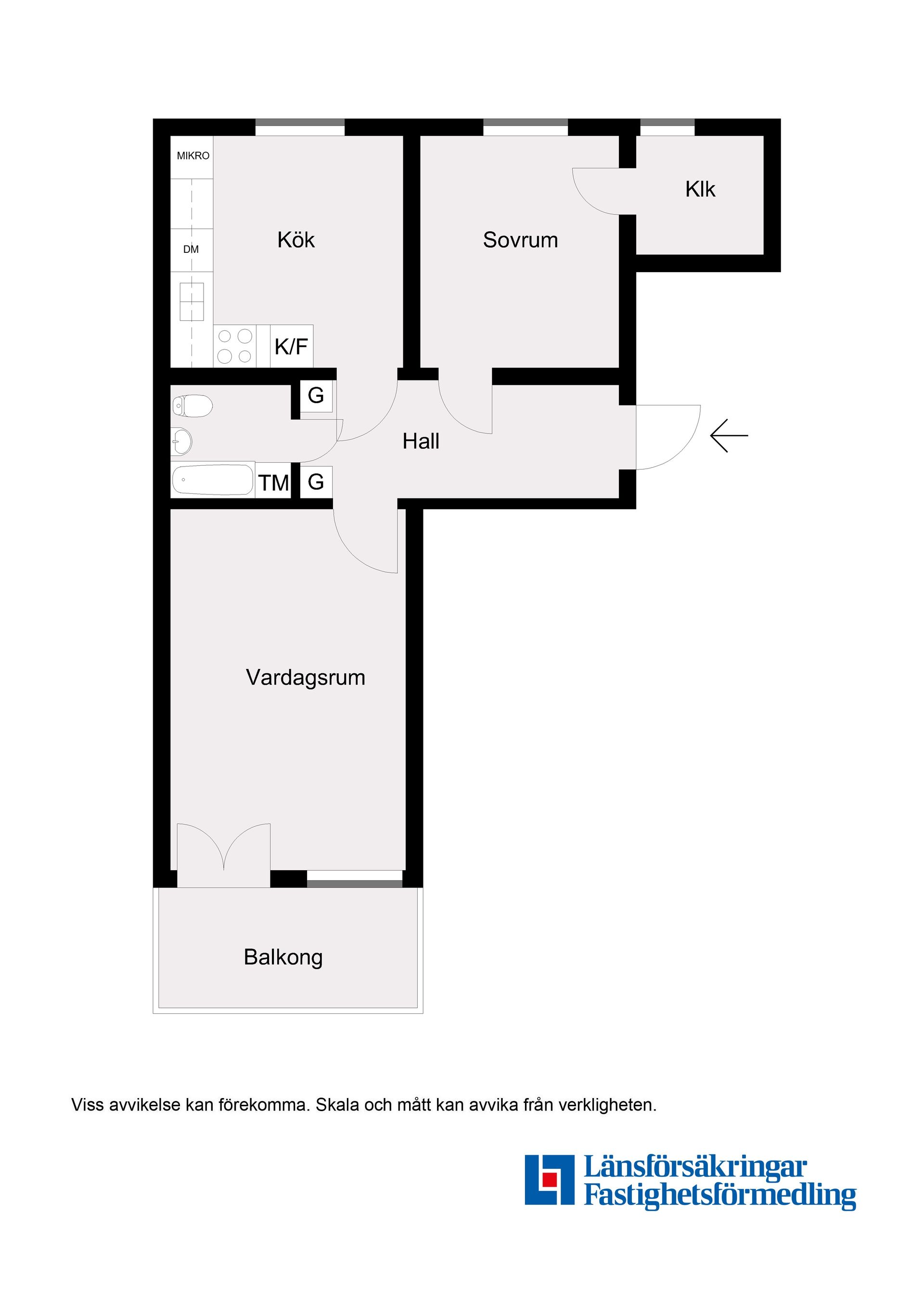 Bostadsrätt, Krondikesvägen 48B, Blomängen, Östersund