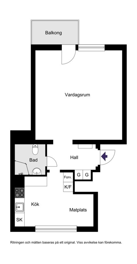 Bostadsrätt, Dansbanevägen 45, 1 tr., Västberga/Telefonplan, Stockholm