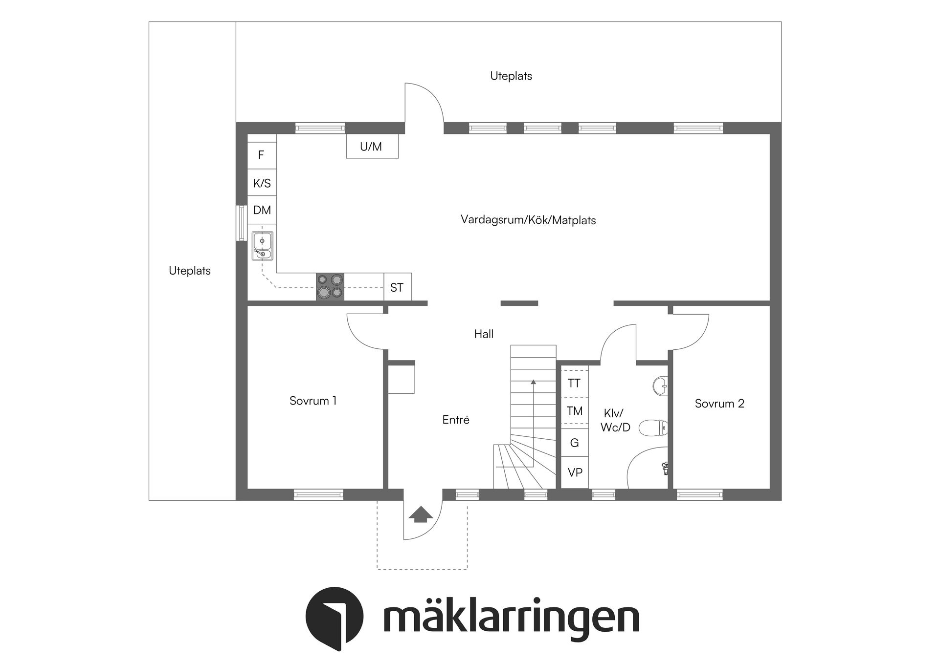 Villa, Fältvägen 3, Grillby, Enköping