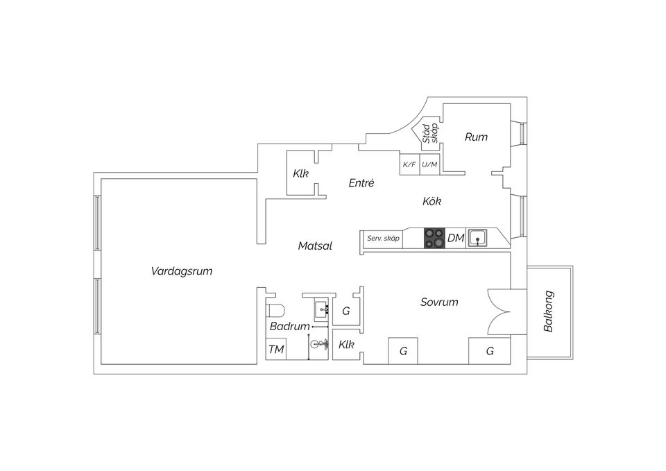 Bostadsrätt, Pilgatan 28, 3 tr, Kungsholmen, Stockholm