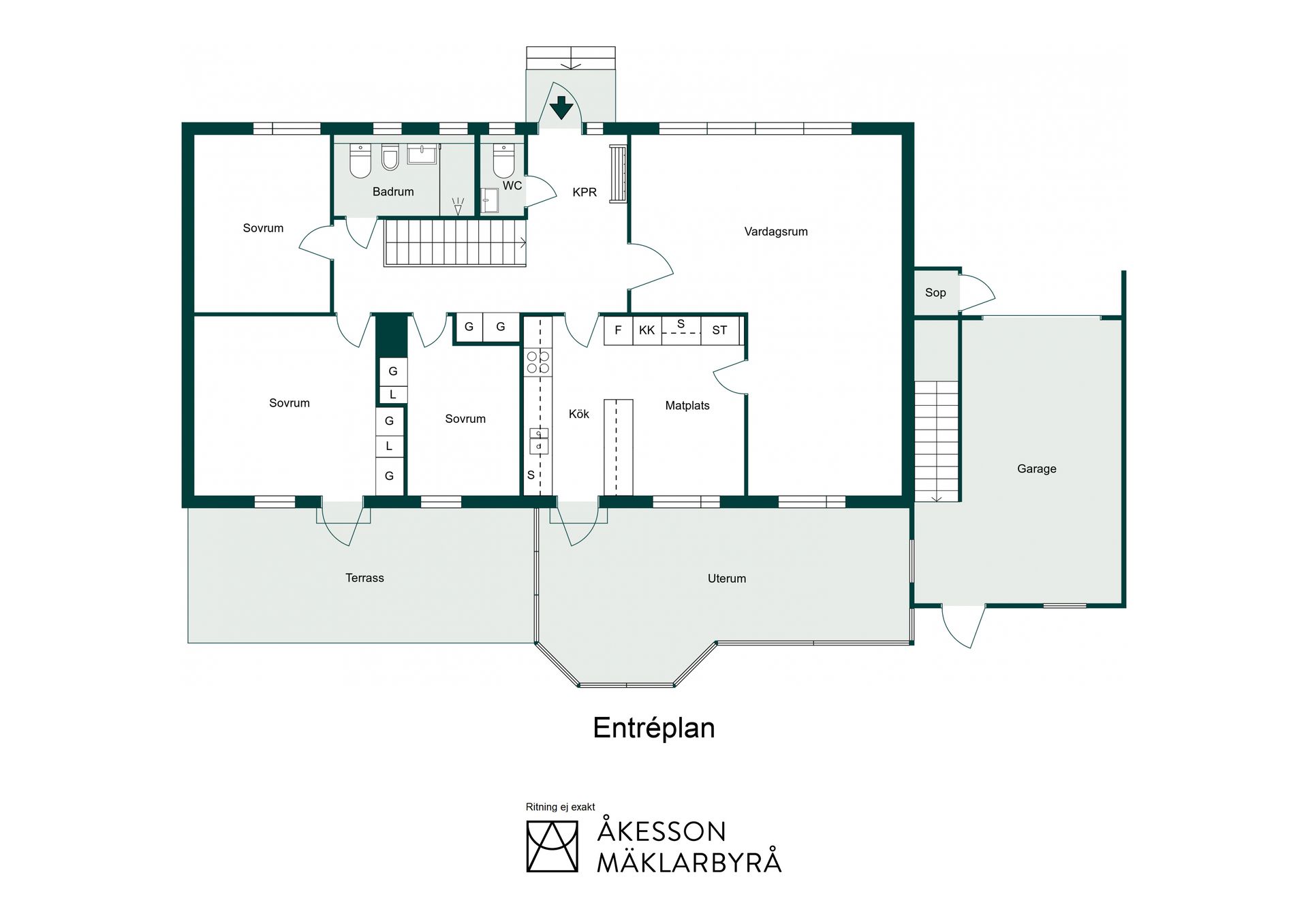 Villa, Hagvägen 3, Sandsbro, Växjö