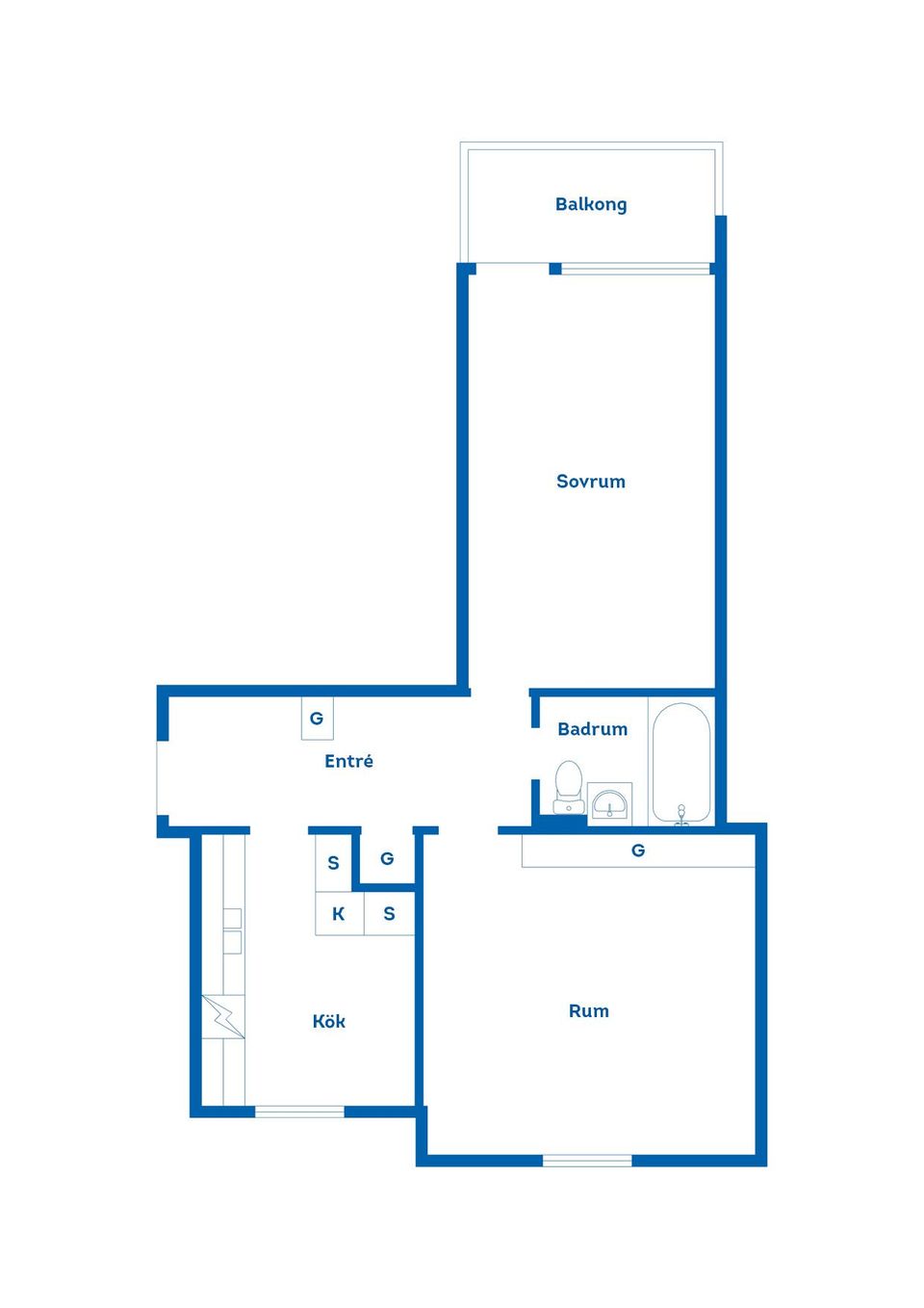 Bostadsrätt, Valhallagatan 11B, Skara
