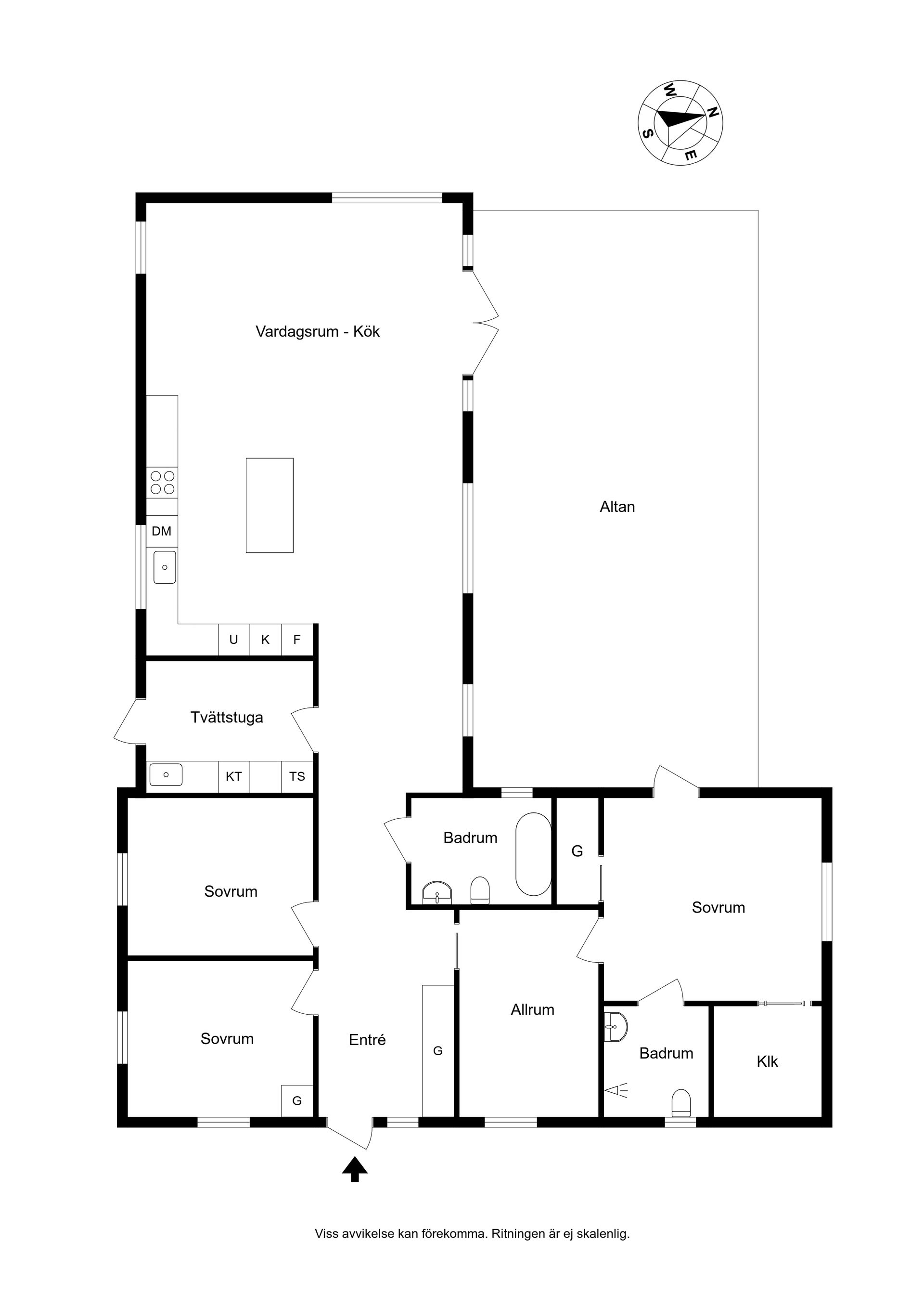 Villa, Gåsakulla 17A, Tvååker, Varberg