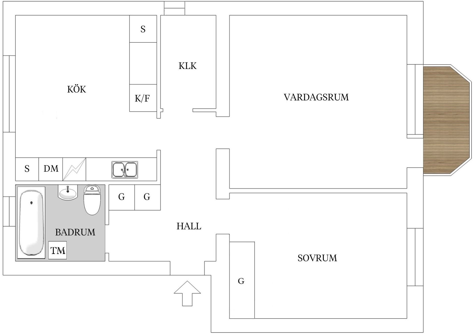 Bostadsrätt, Svalövsvägen 8, Björkhagen, Stockholm