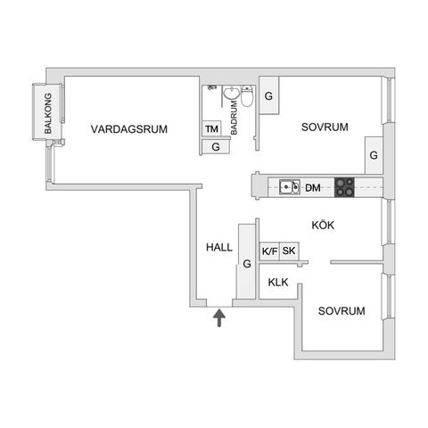 Bostadsrätt, Skogshyddegatan 24, Alideberg, Borås