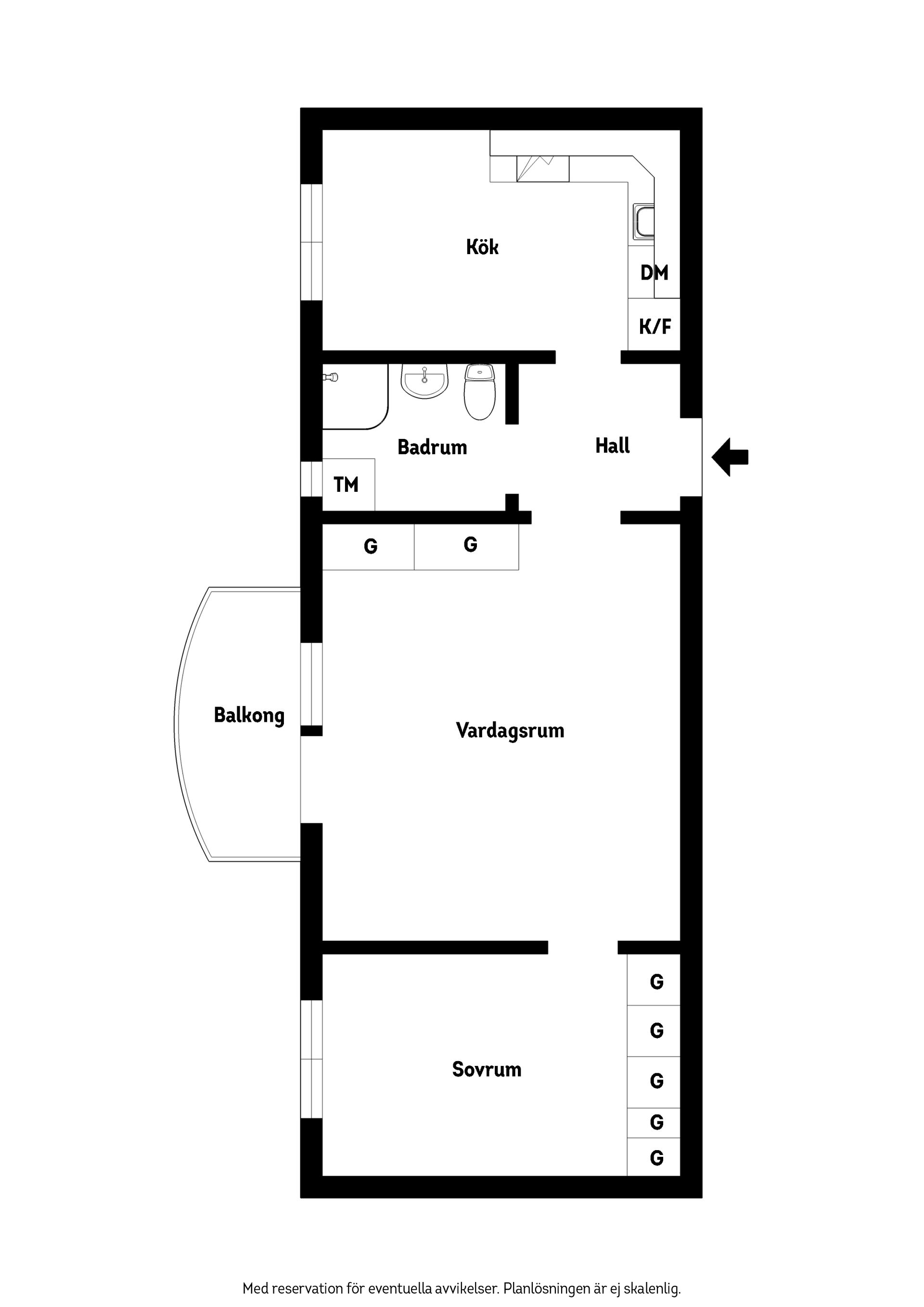 Bostadsrätt, Poppelgränd 4, Kålgården, Jönköping
