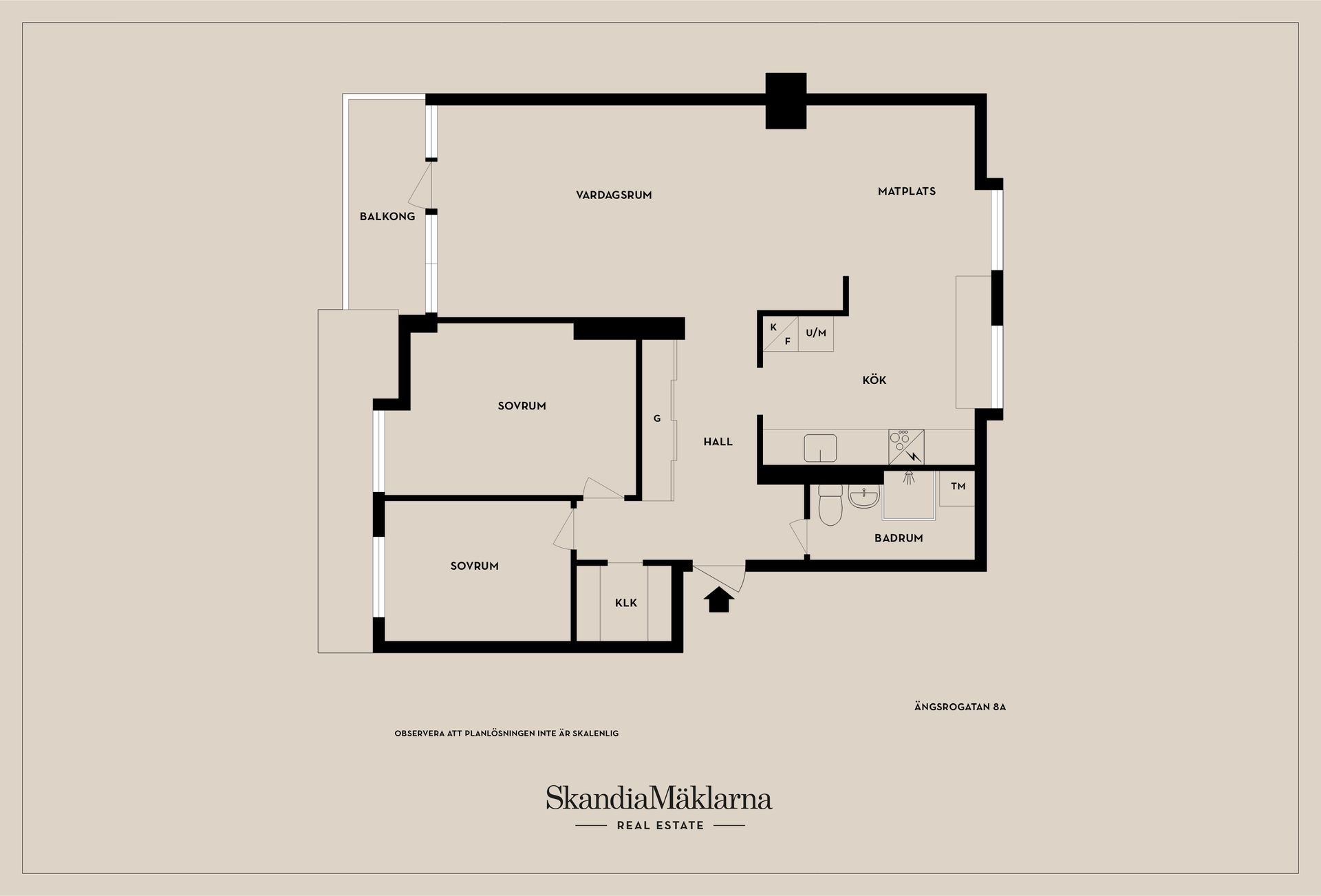 Bostadsrätt, Ängsrogatan 8A, Mariebo, Jönköping