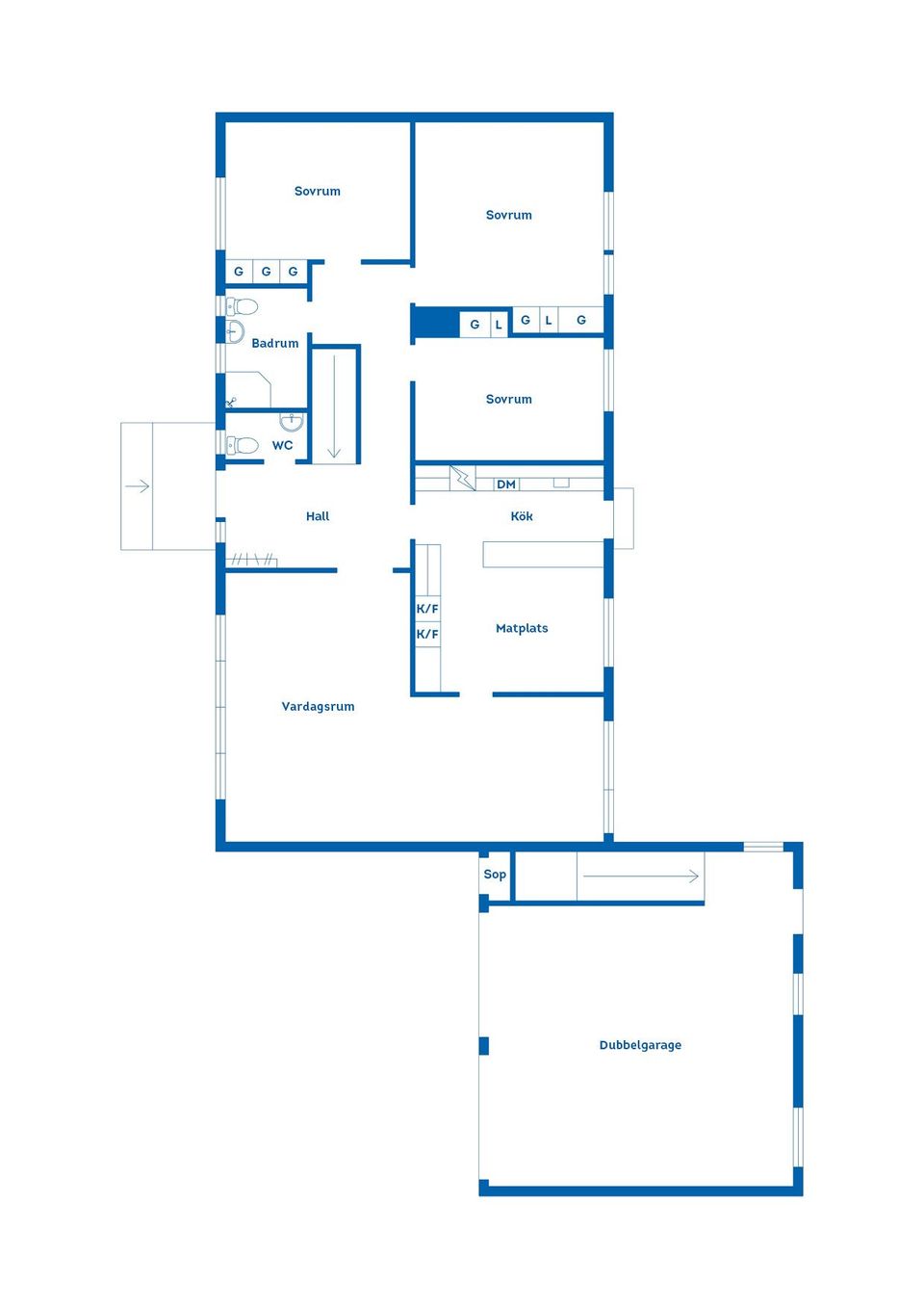 Villa, Långåkersvägen 26, Viby, Kristianstad
