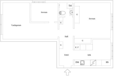 Bostadsrätt, Ängsnäsvägen 1, Centrala Huddinge, Huddinge
