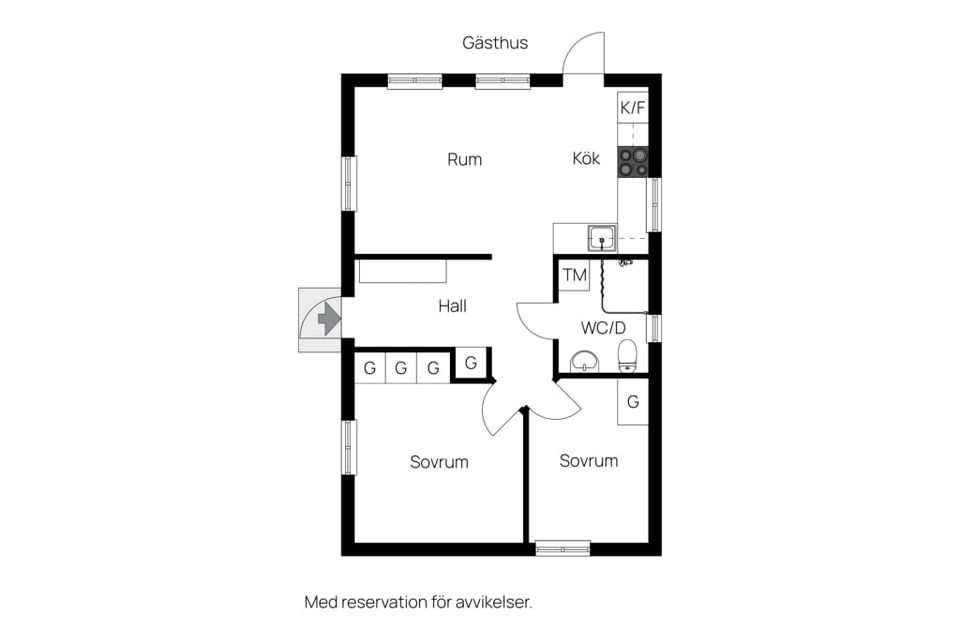 Villa, Smedstorp 134, Smedstorp straxt utanför Nora., Nora