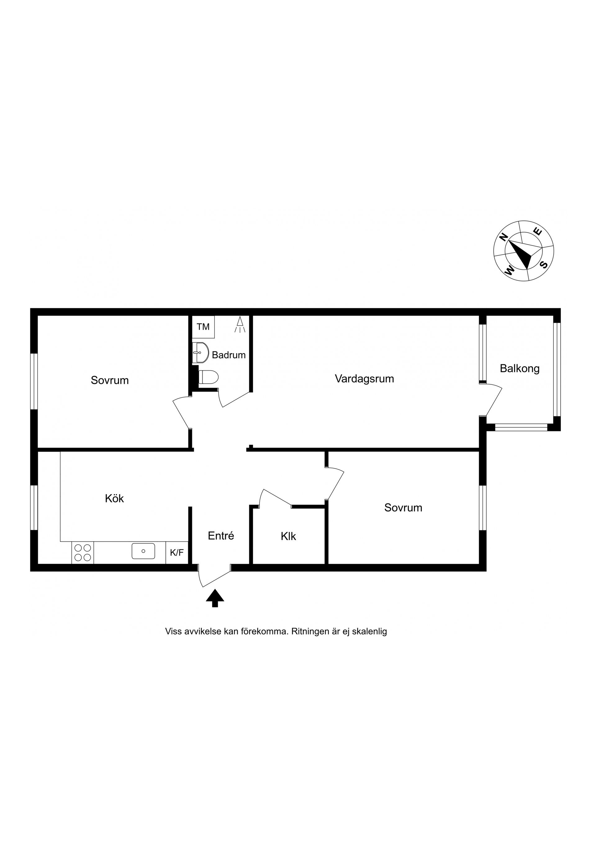 Bostadsrätt, Bandholtzgatan 27A, Söder/Hästhaga, Varberg
