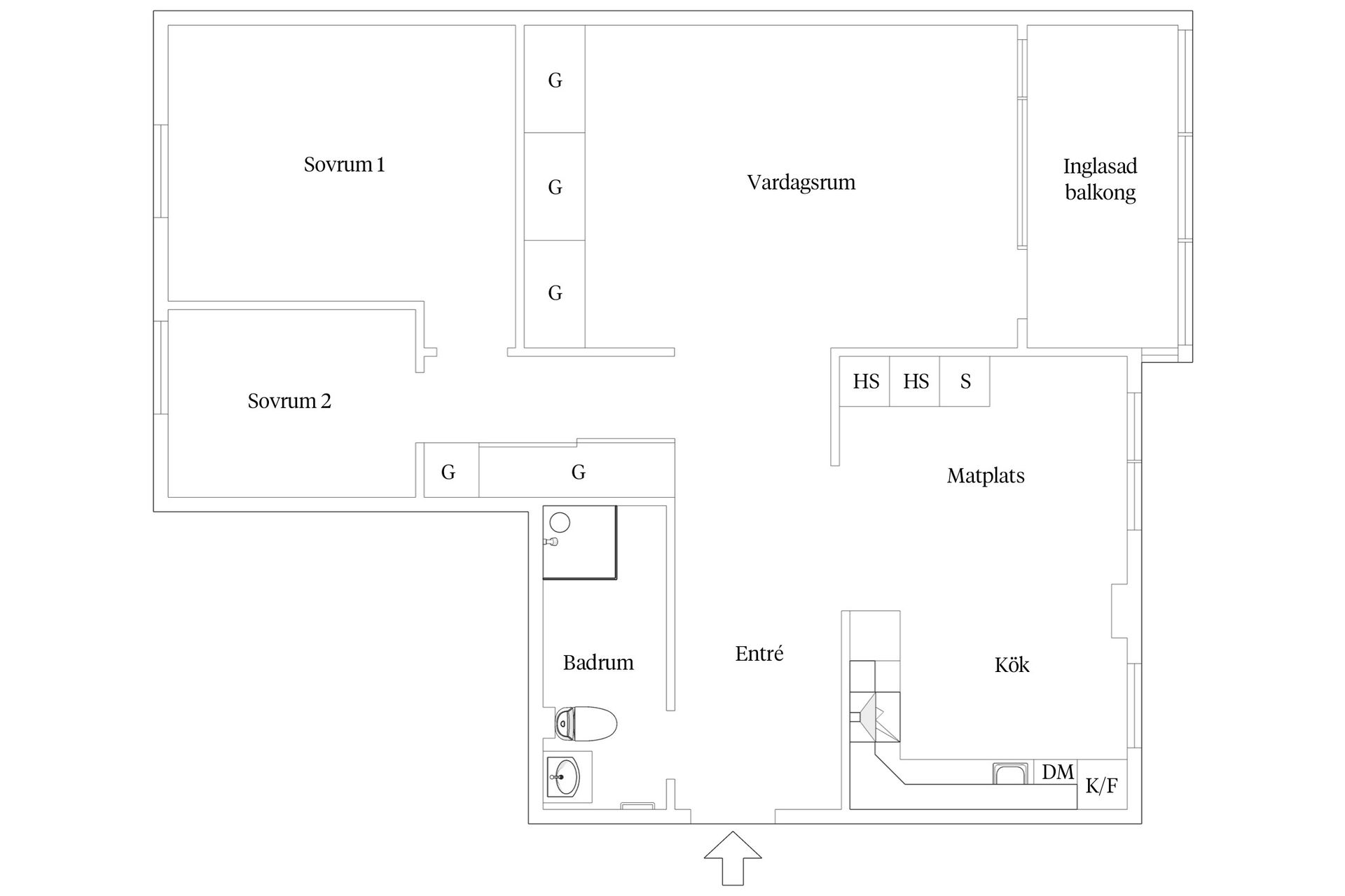 Bostadsrätt, Larmvägen 16B, Fredriksdal, Helsingborg