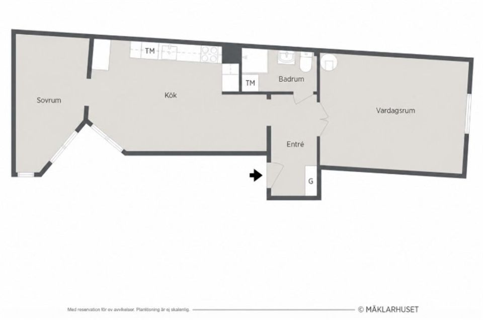 Bostadsrätt, Södra Strandgatan 15, Centrum, Helsingborg