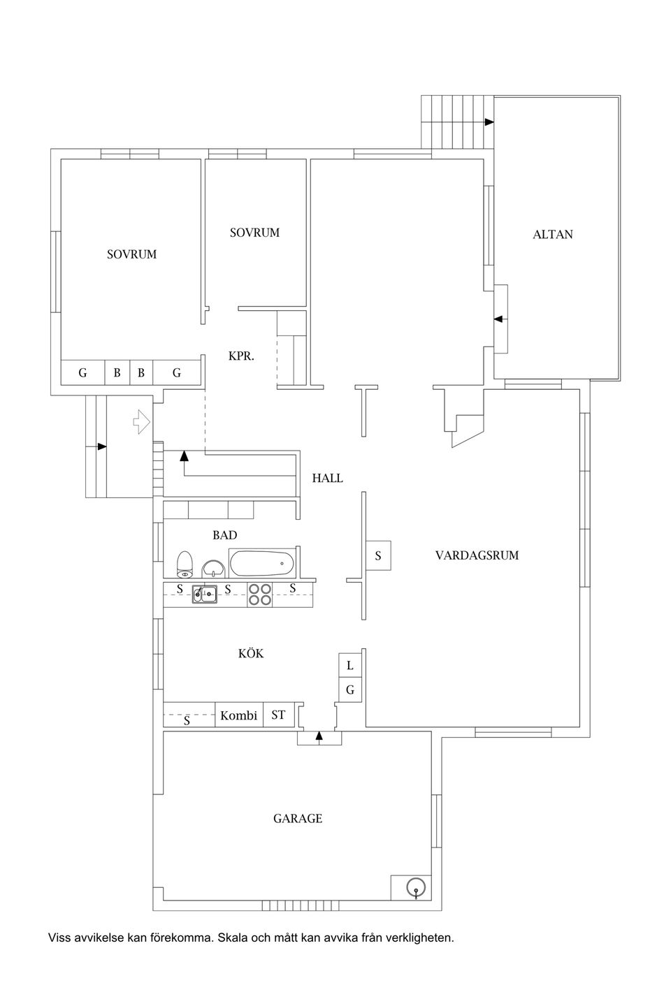 Villa, Backåsvägen 3, Skarpås, Ulricehamn